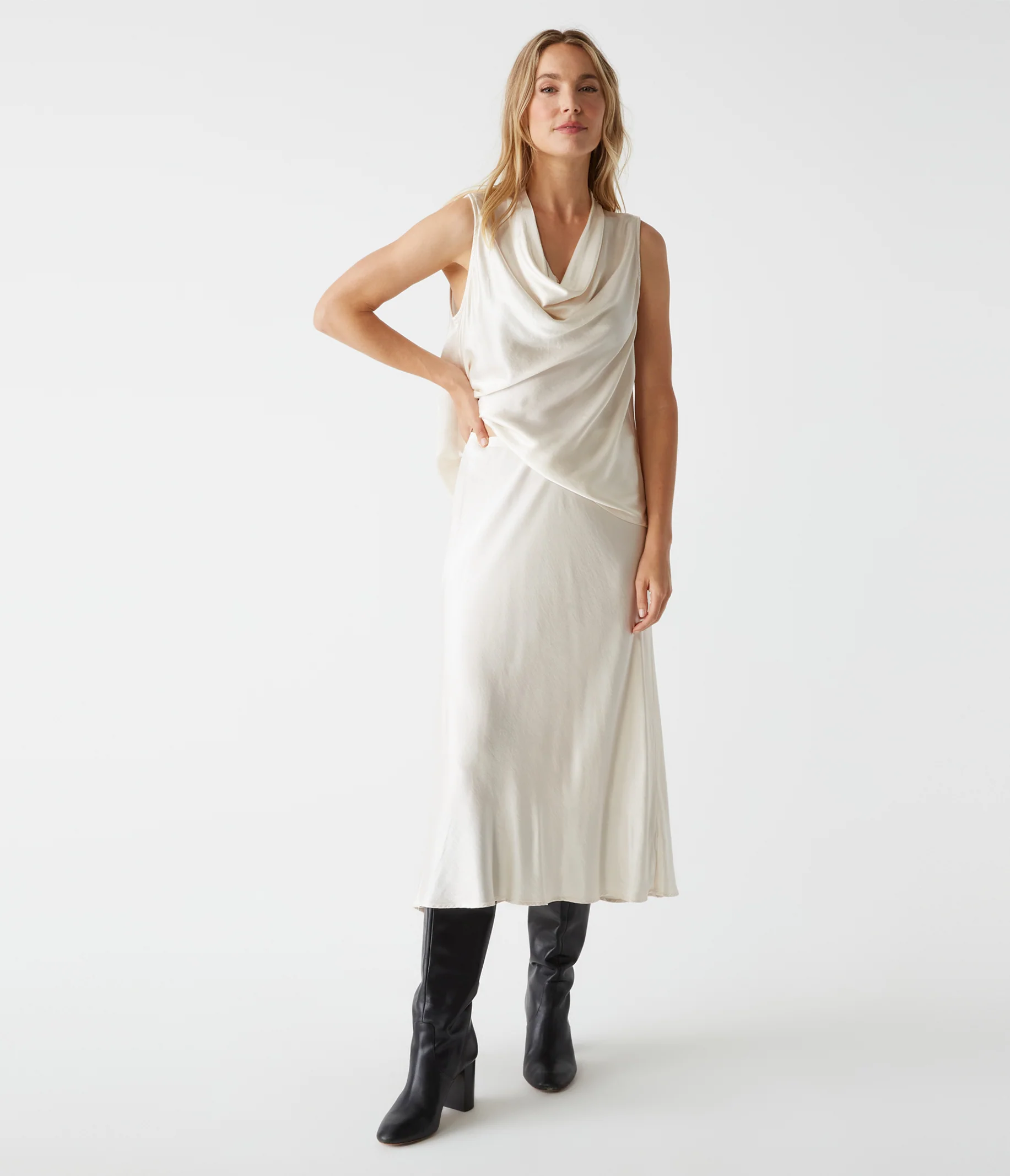 Leila Bias Midi Skirt - Image 28