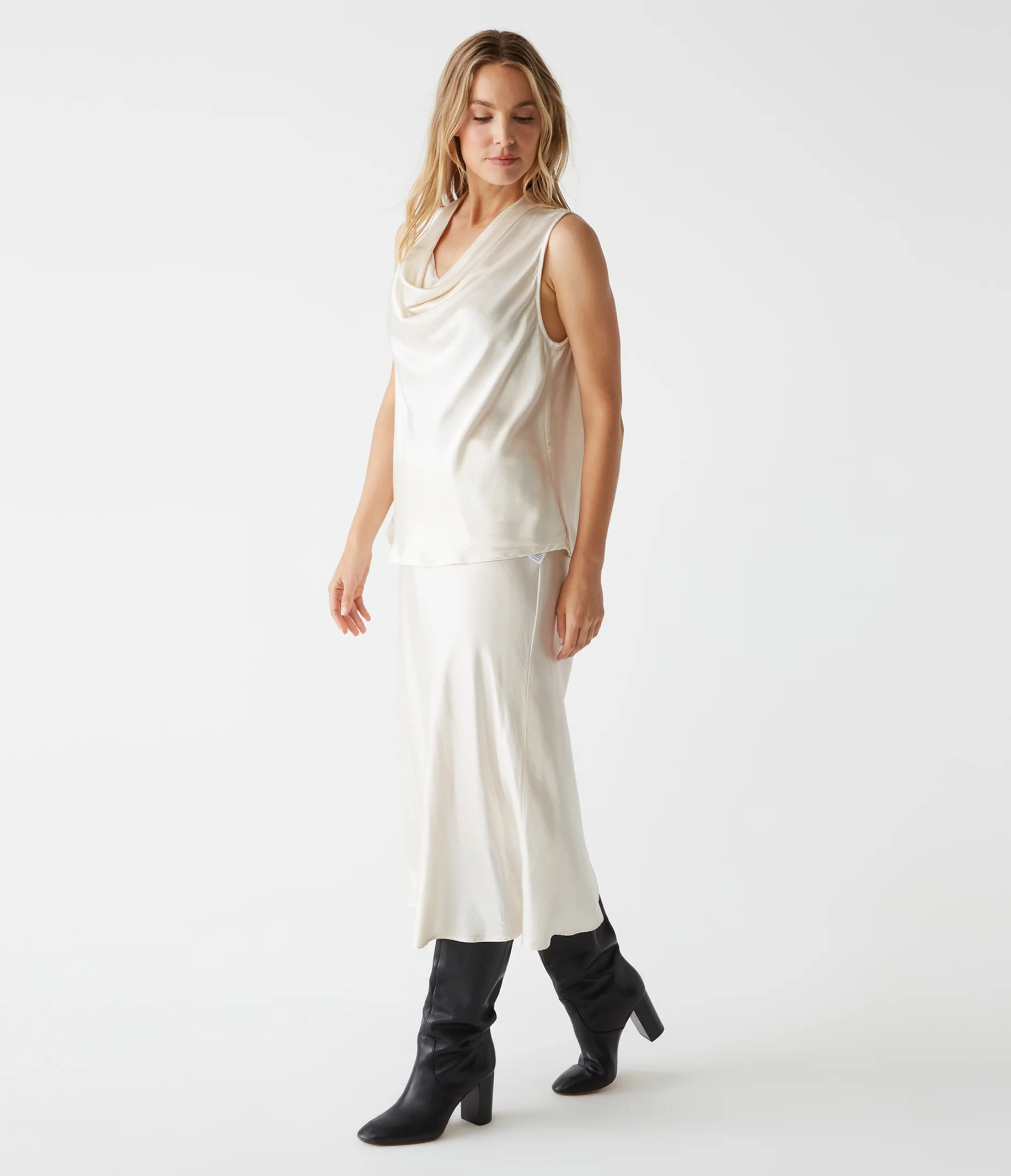 Leila Bias Midi Skirt - Image 29