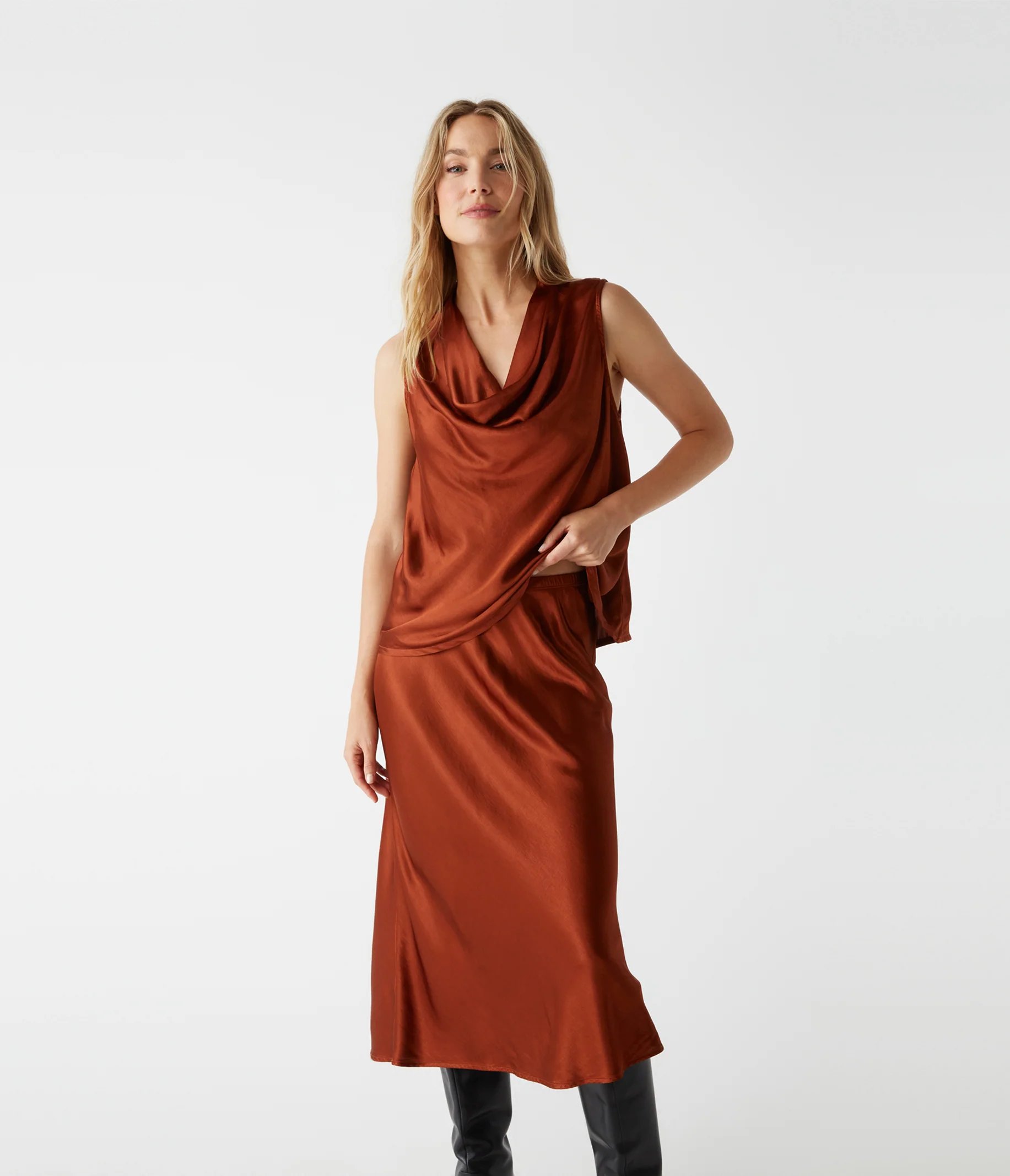 Leila Bias Midi Skirt - Image 39