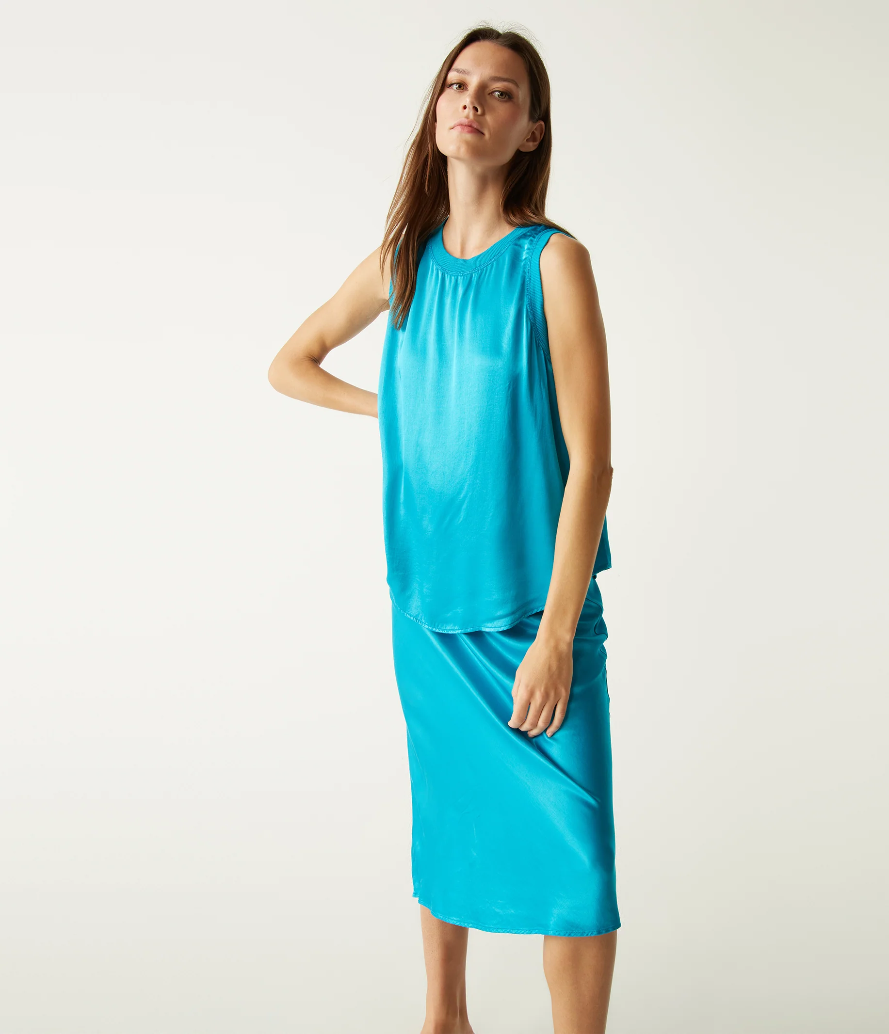 Leila Bias Midi Skirt - Image 55