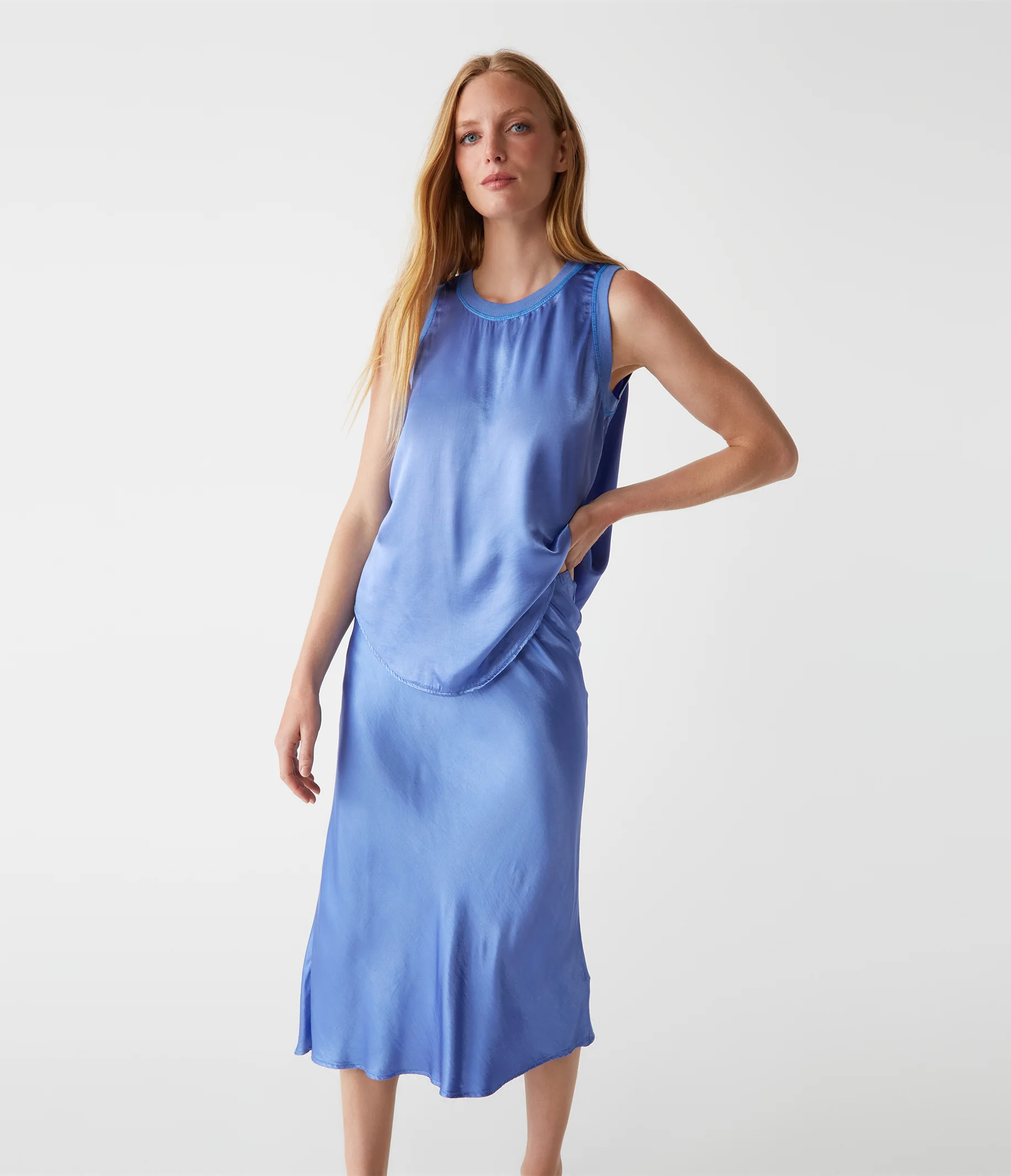 Leila Bias Midi Skirt - Image 59