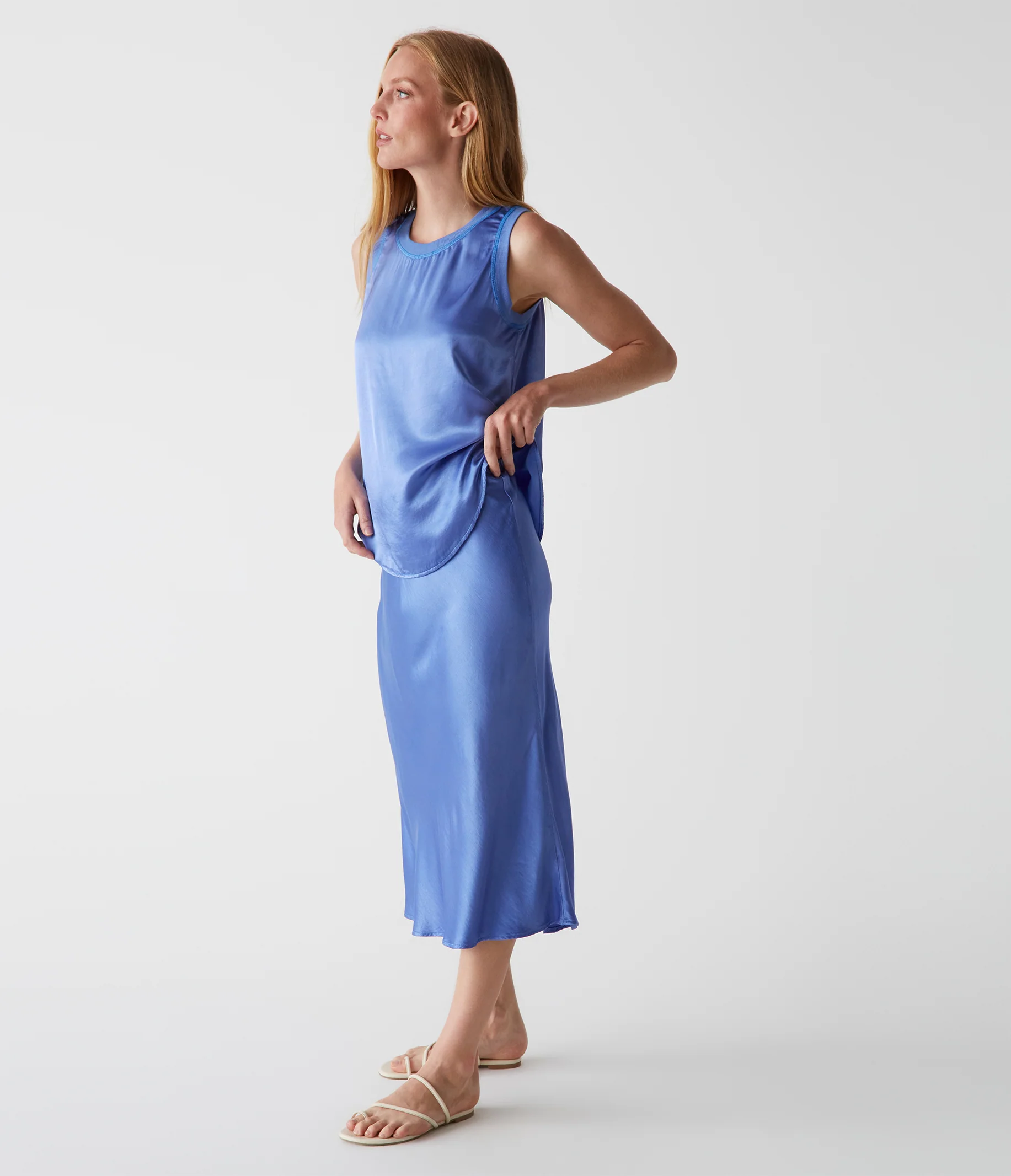 Leila Bias Midi Skirt - Image 61