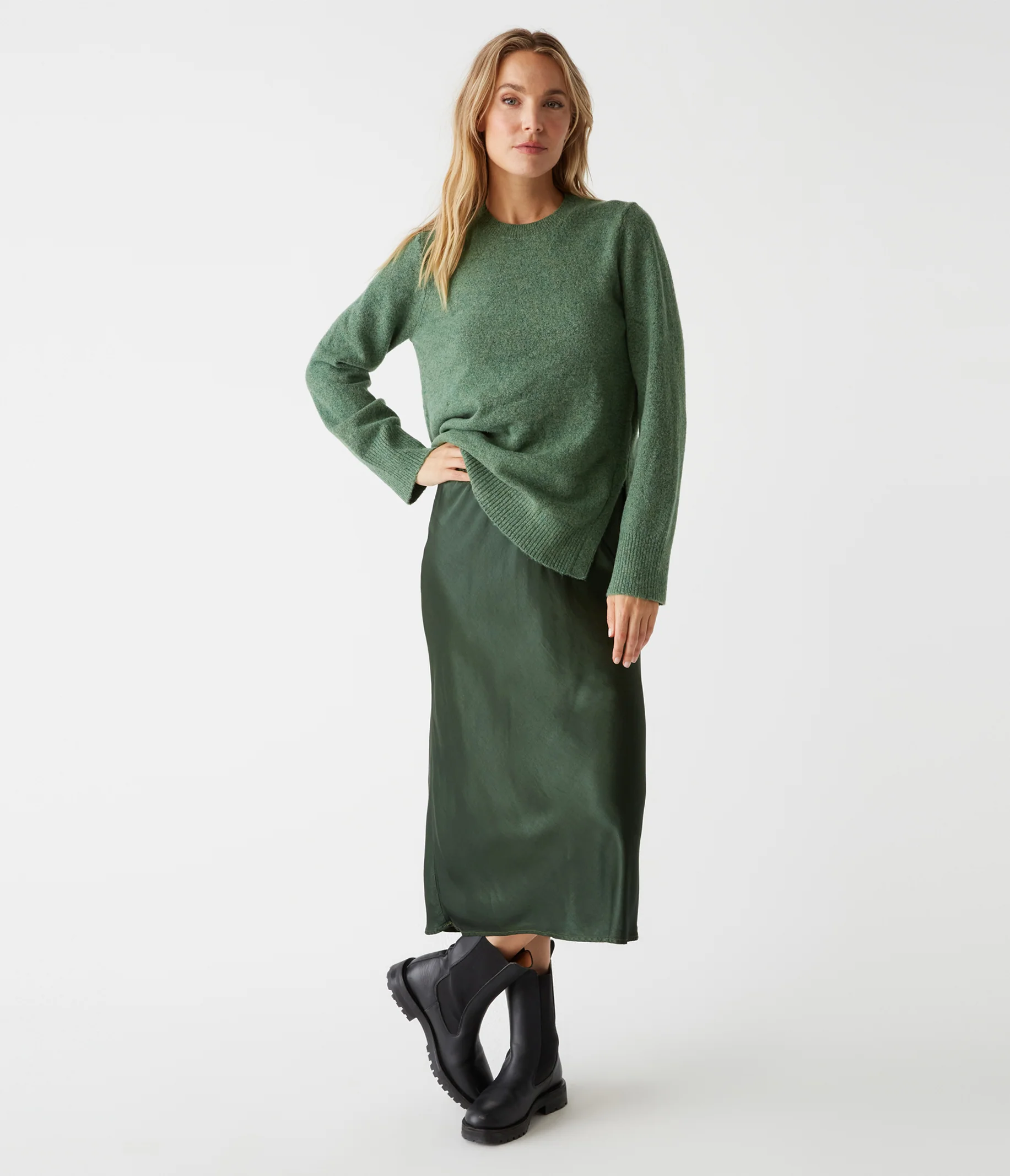 Leila Bias Midi Skirt - Image 68