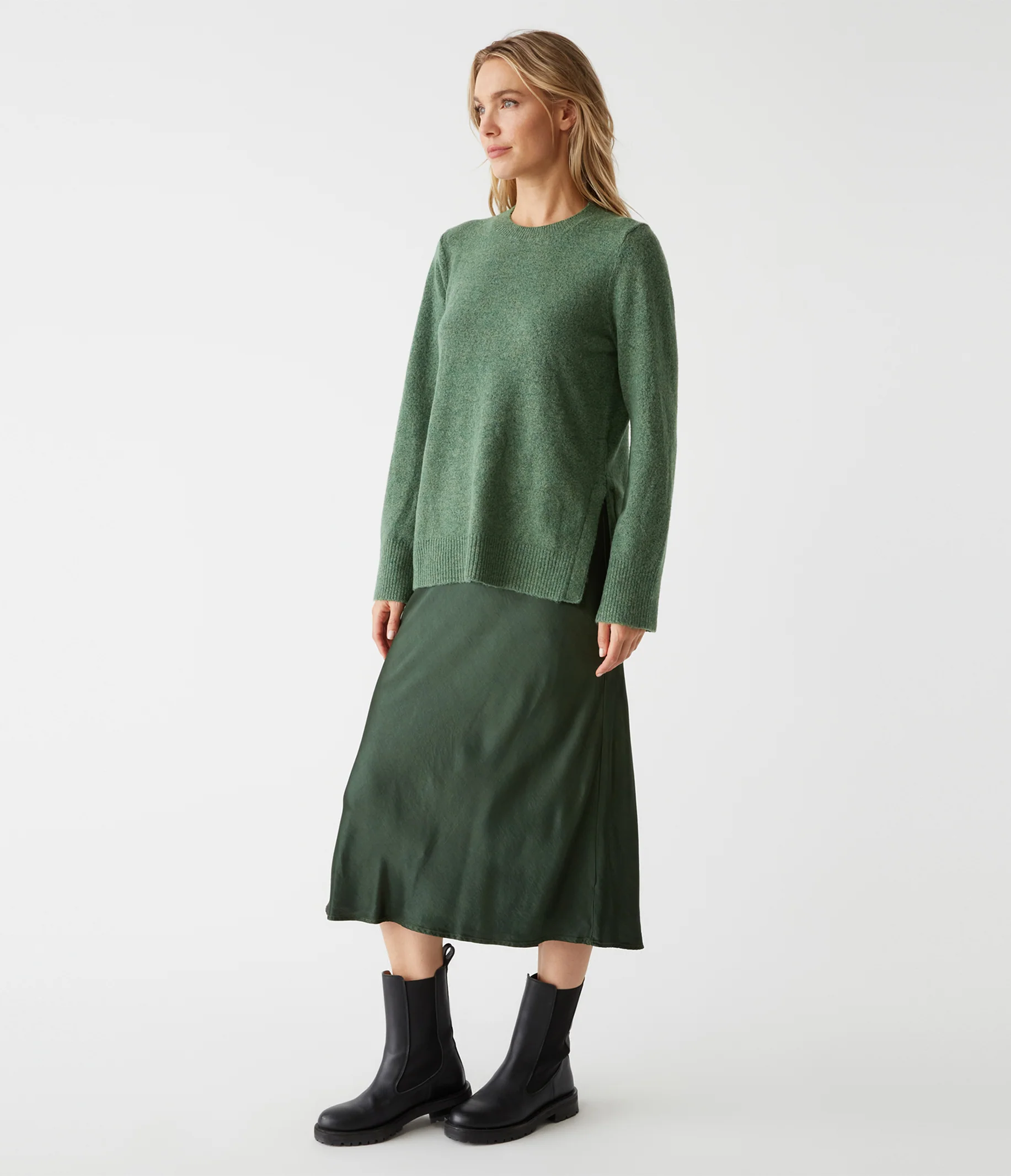 Leila Bias Midi Skirt - Image 69