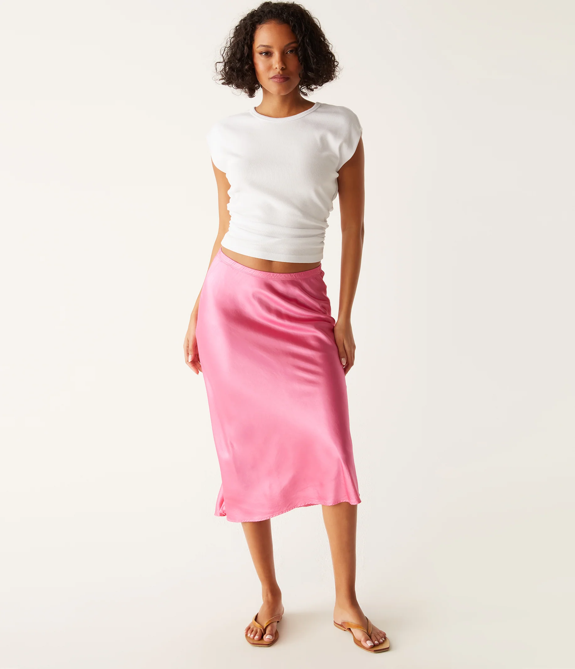 Leila Bias Midi Skirt - Image 72