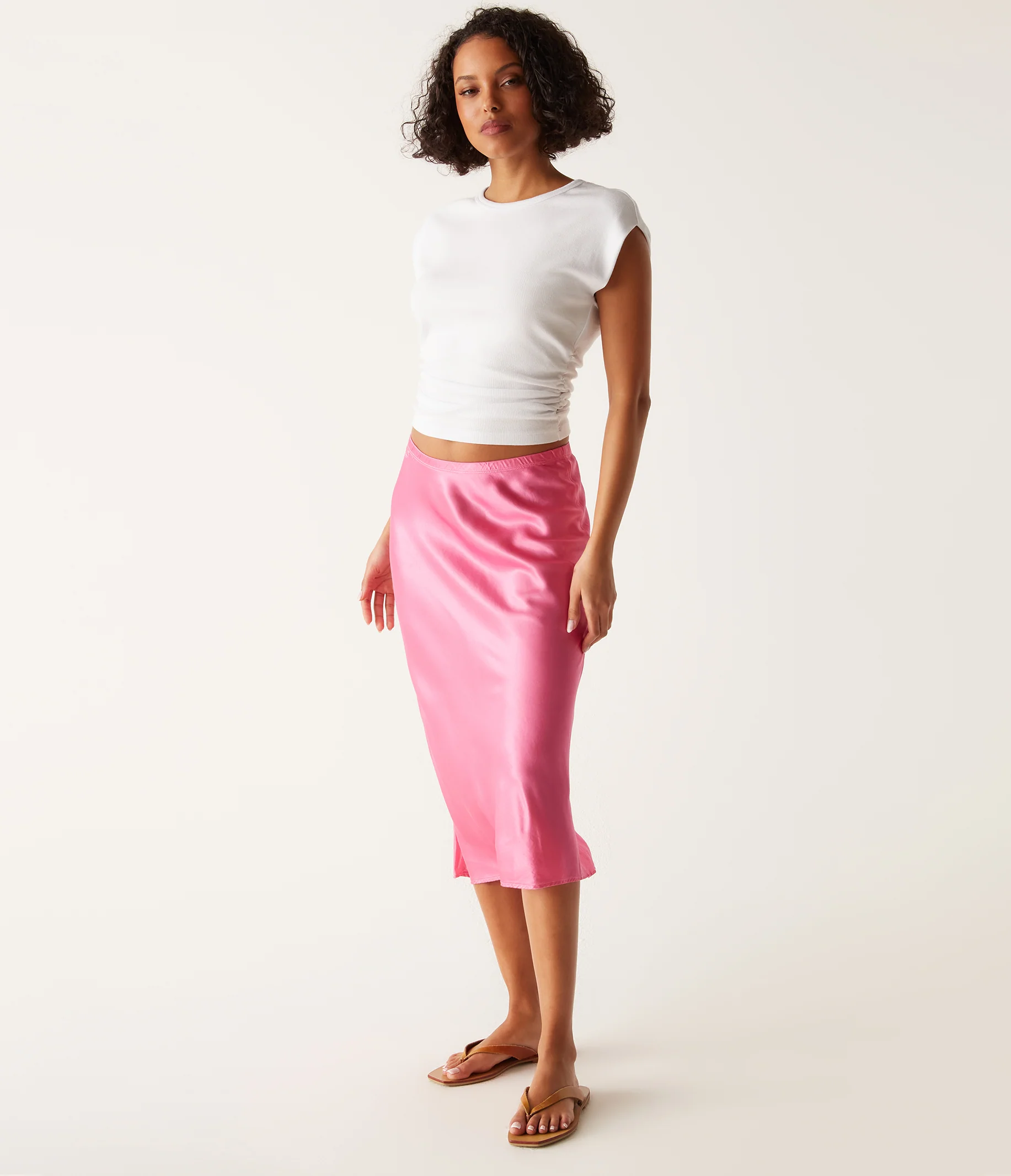 Leila Bias Midi Skirt - Image 73