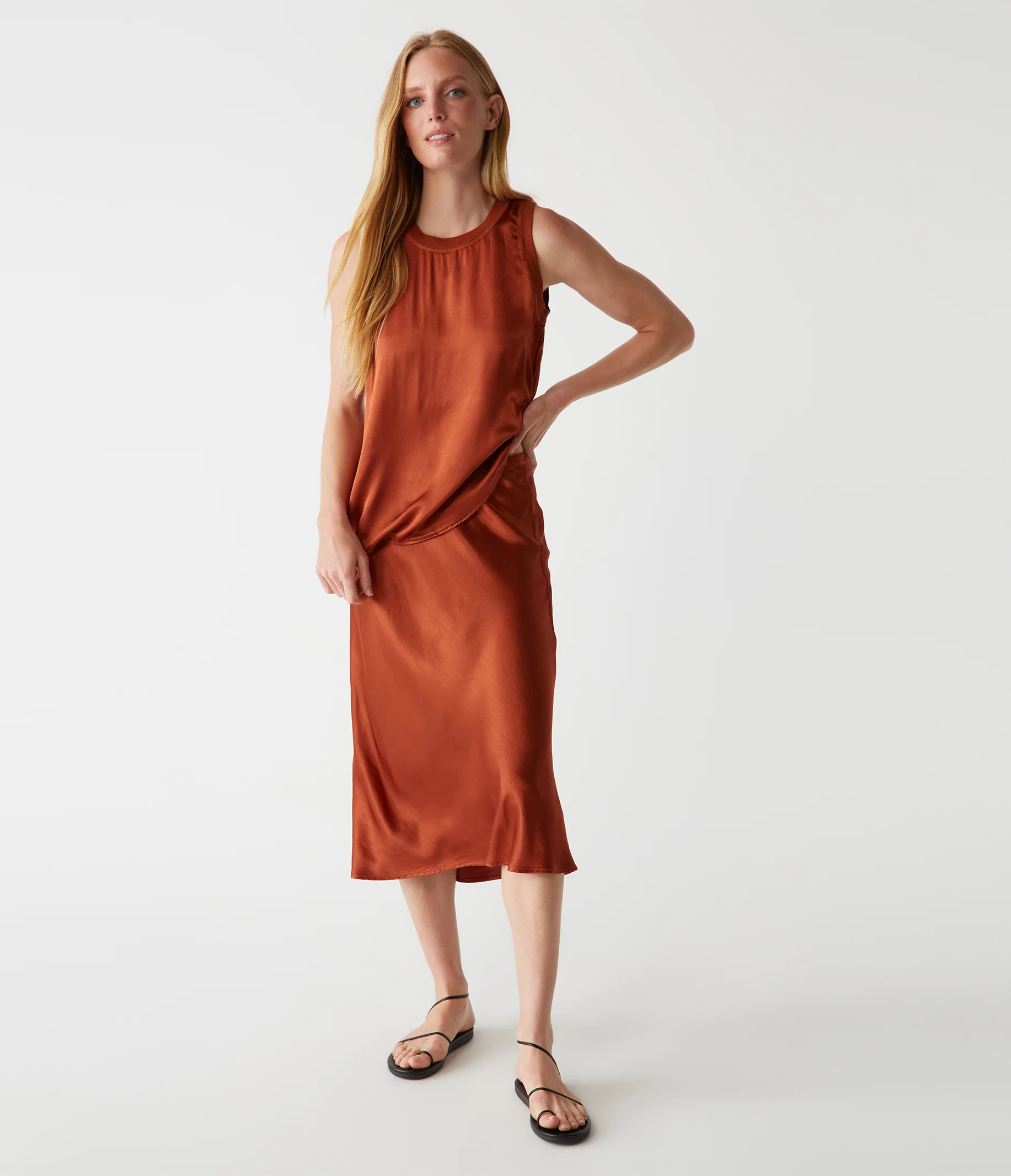 Leila Bias Midi Skirt - Image 76