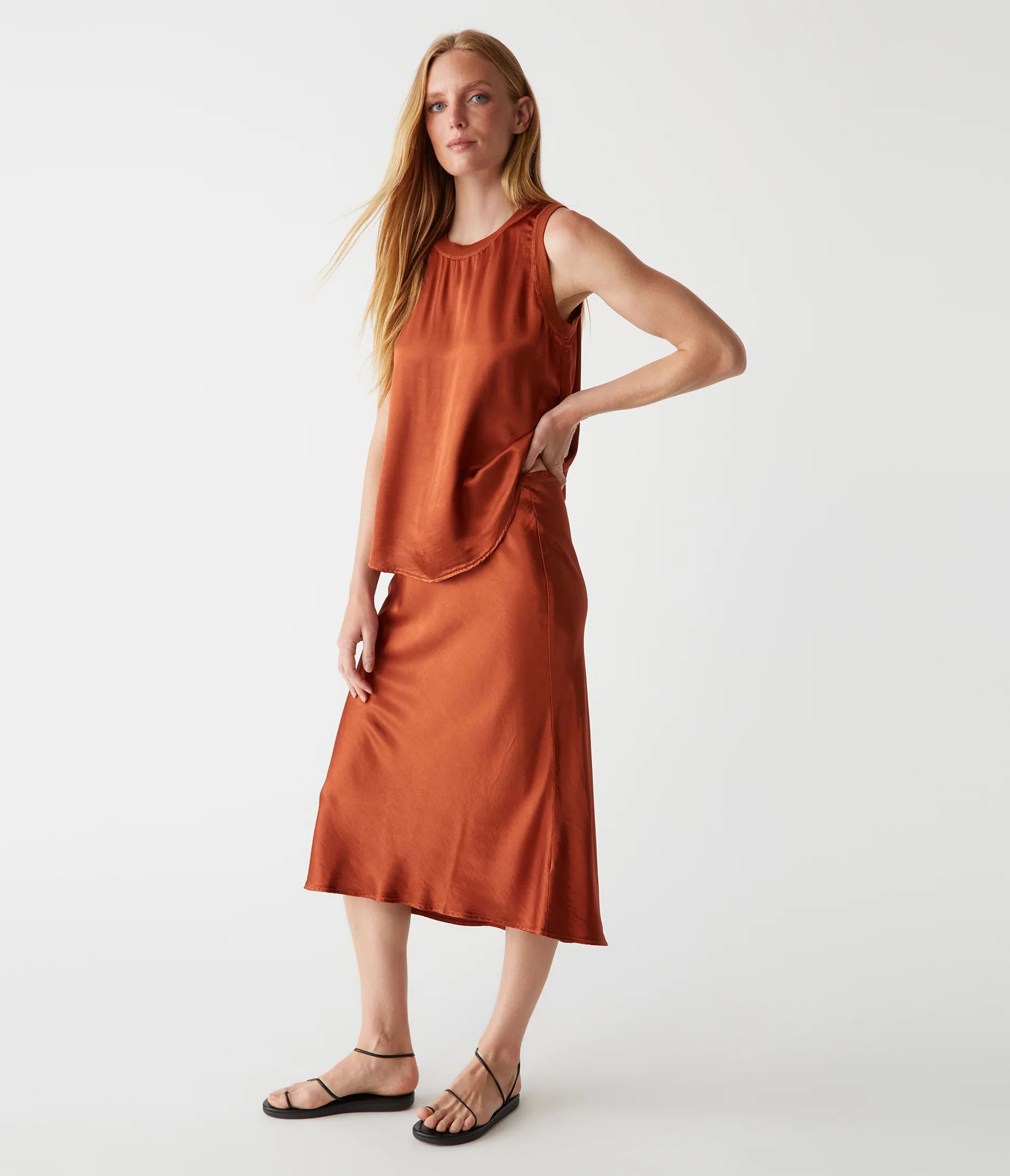 Leila Bias Midi Skirt - Image 77