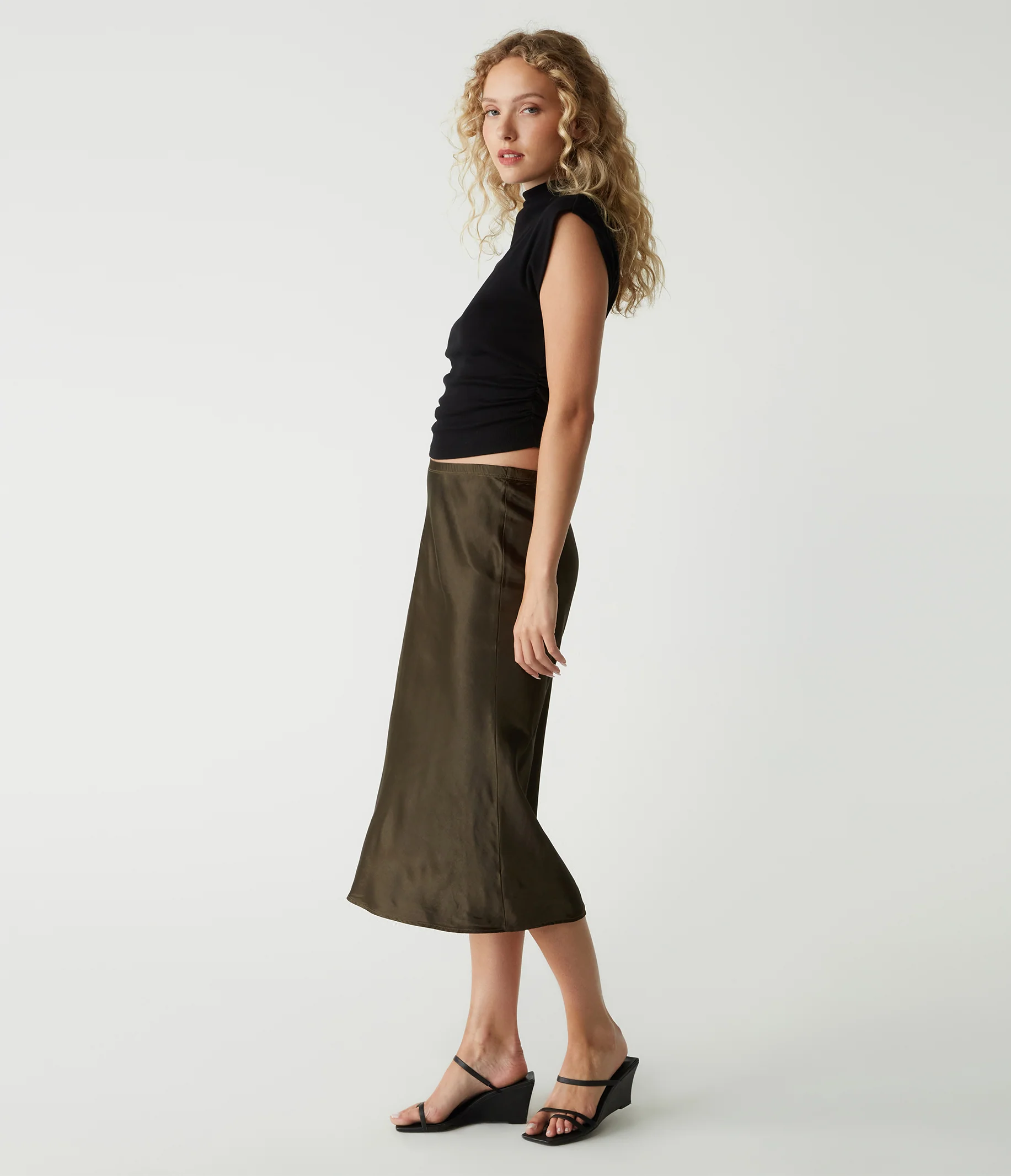 Leila Bias Midi Skirt - Image 81