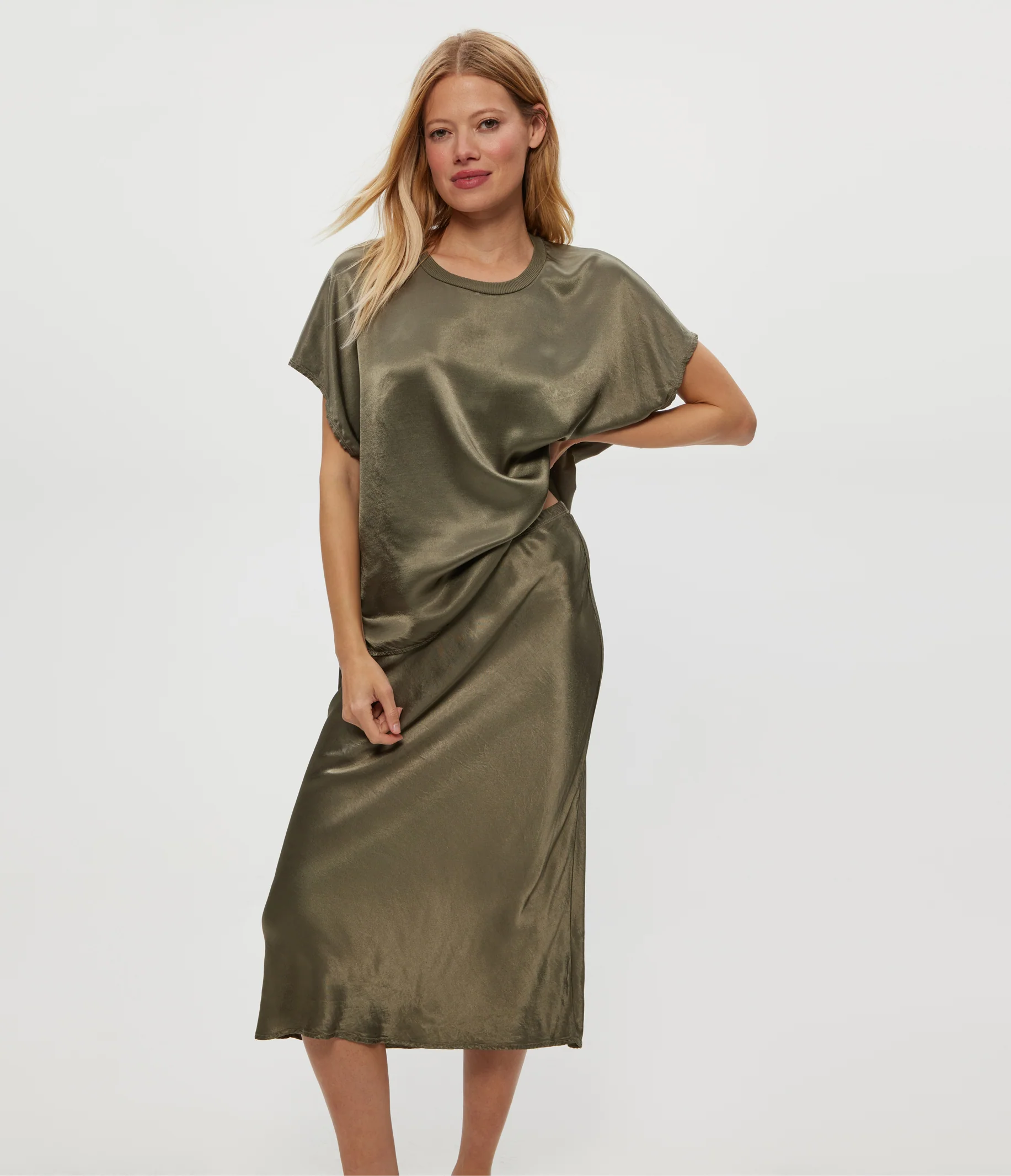 Leila Bias Midi Skirt - Image 87