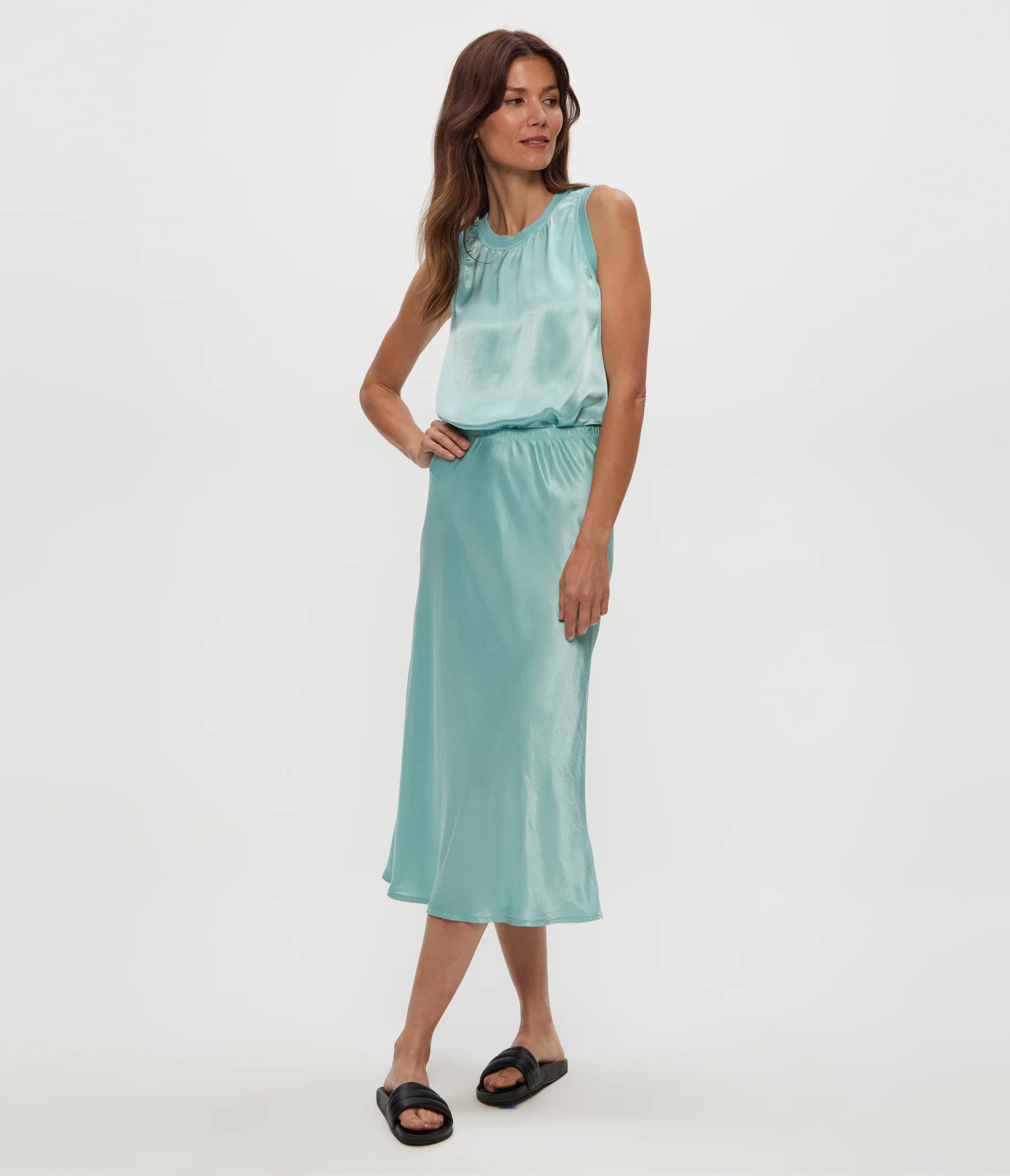 Leila Bias Midi Skirt - Image 92