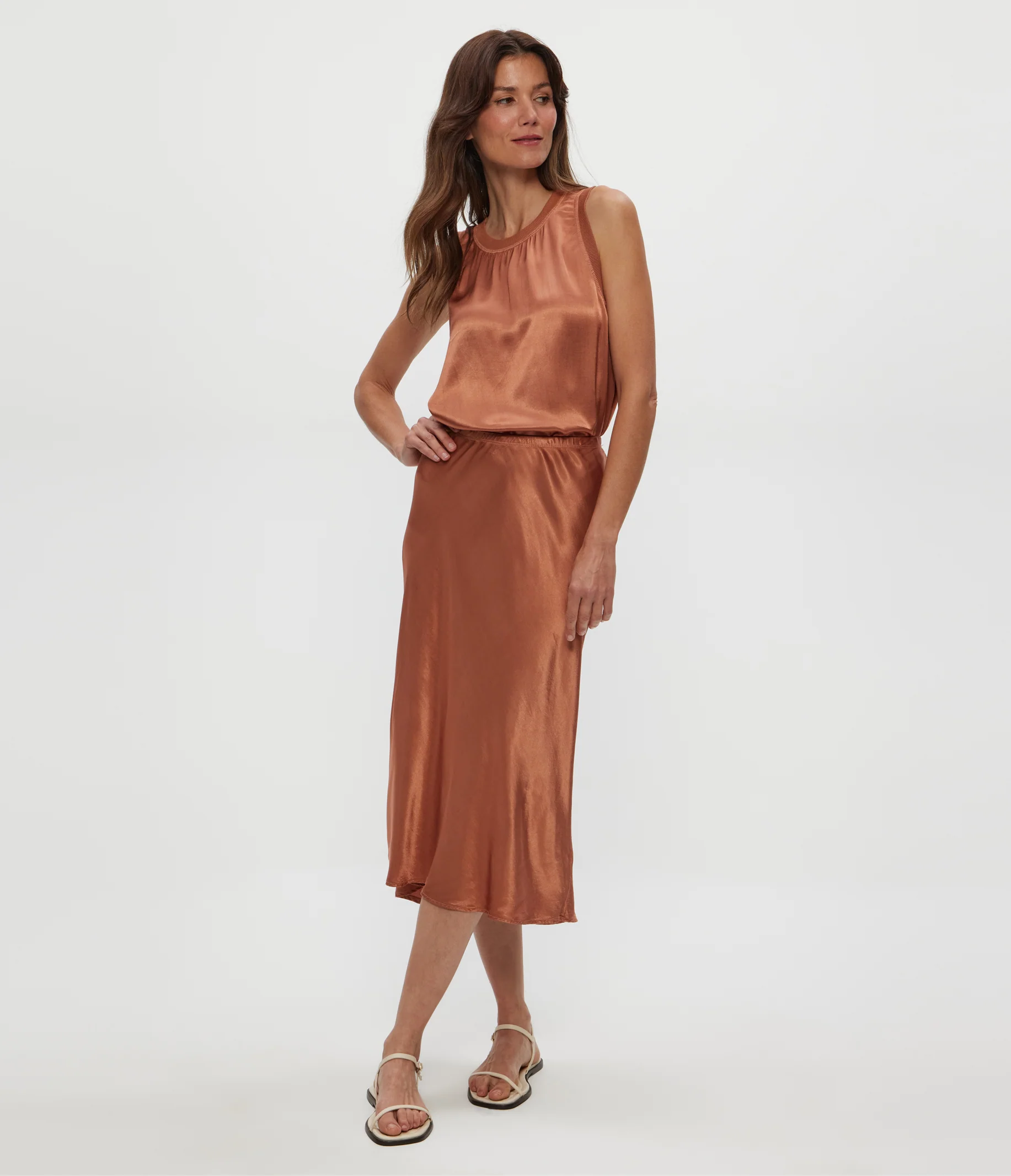 Leila Bias Midi Skirt - Image 95