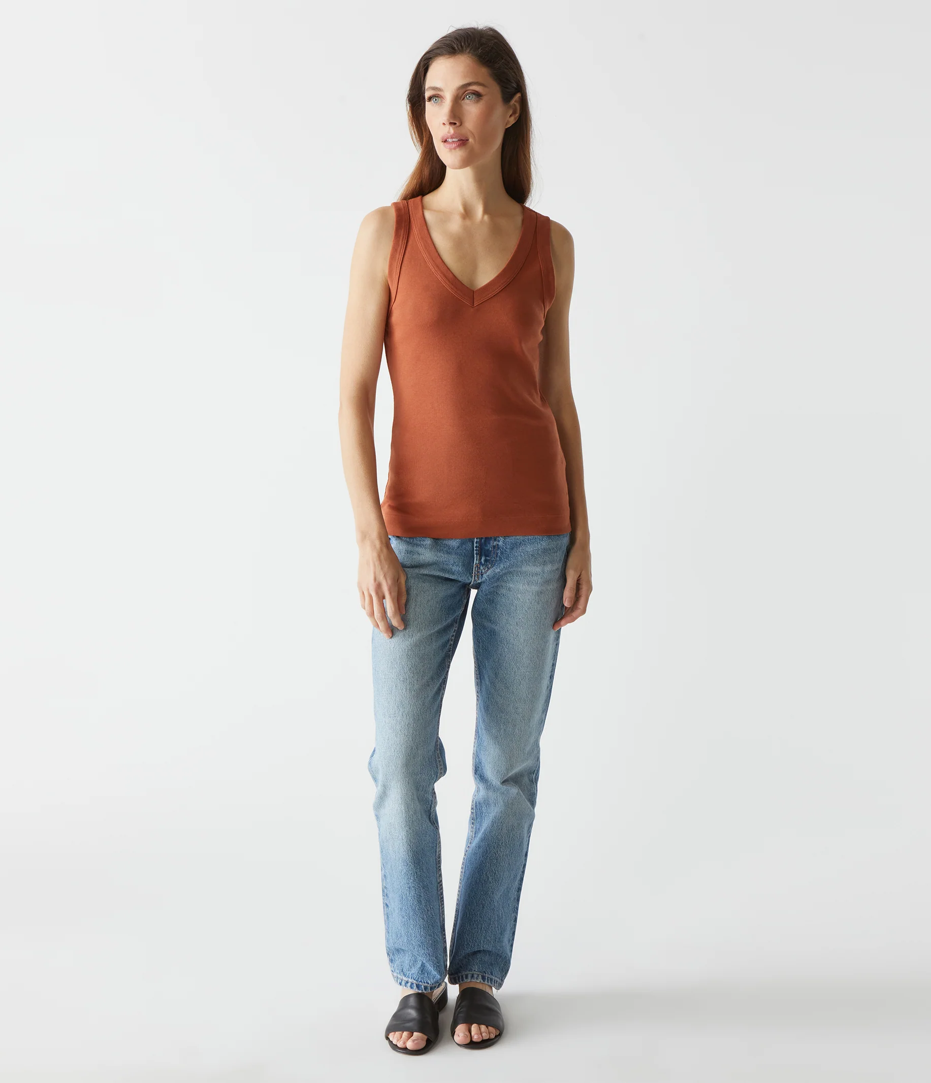 Maya V-Neck Tank - Image 38
