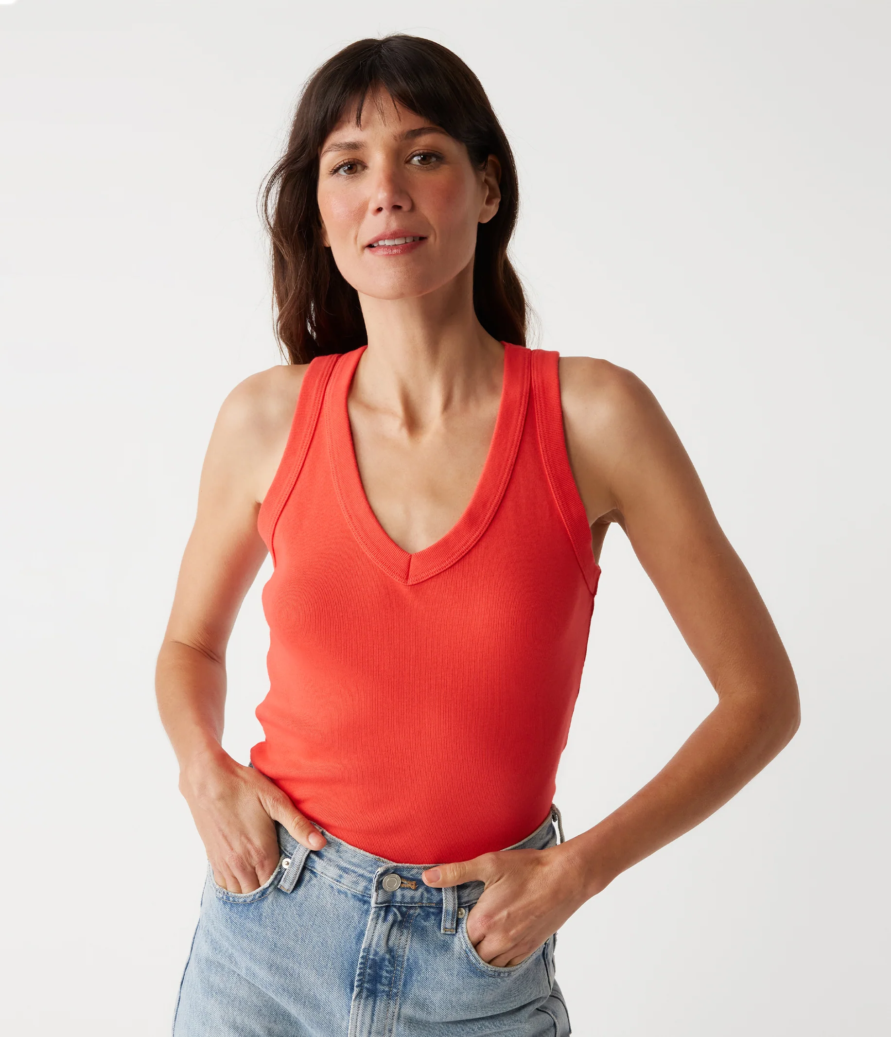 Maya V-Neck Tank - Image 45
