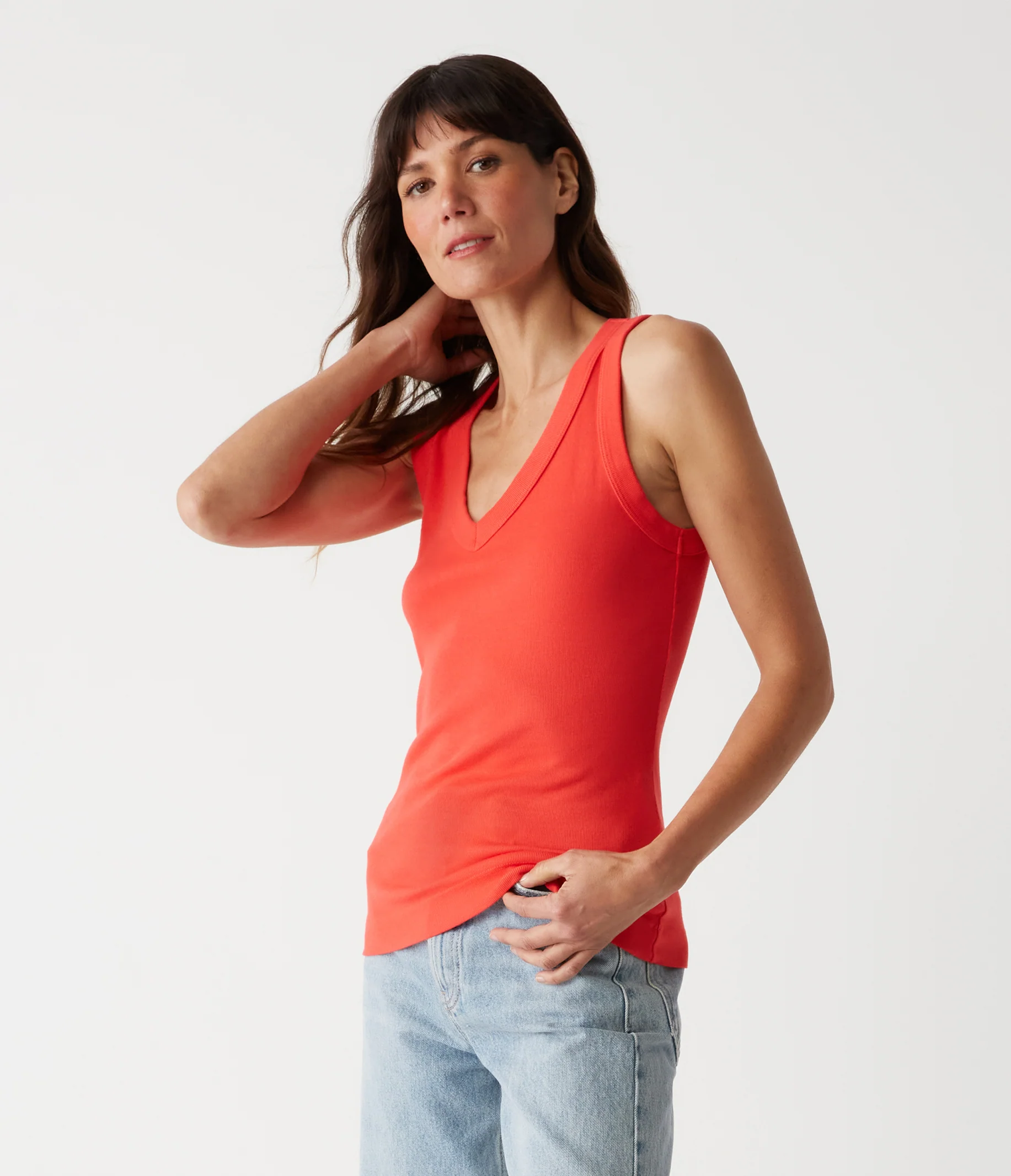 Maya V-Neck Tank - Image 47