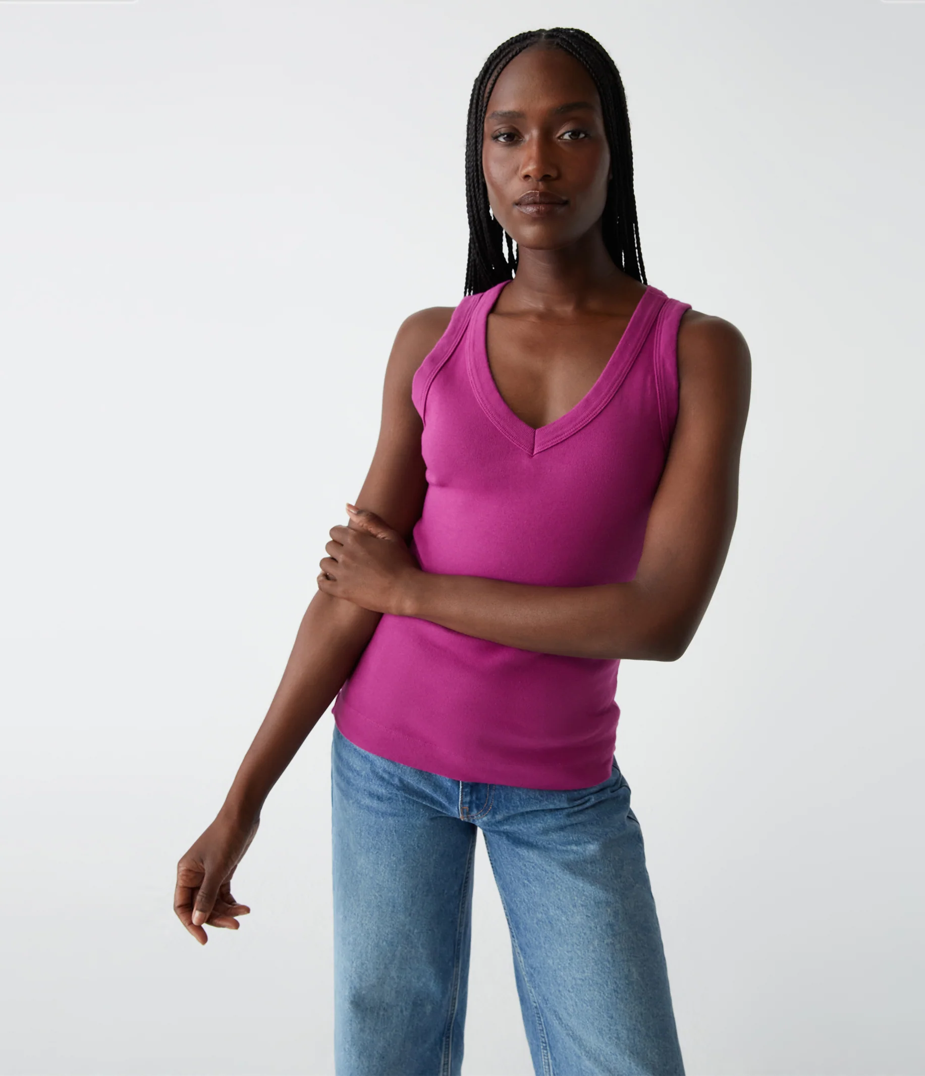 Maya V-Neck Tank - Image 53