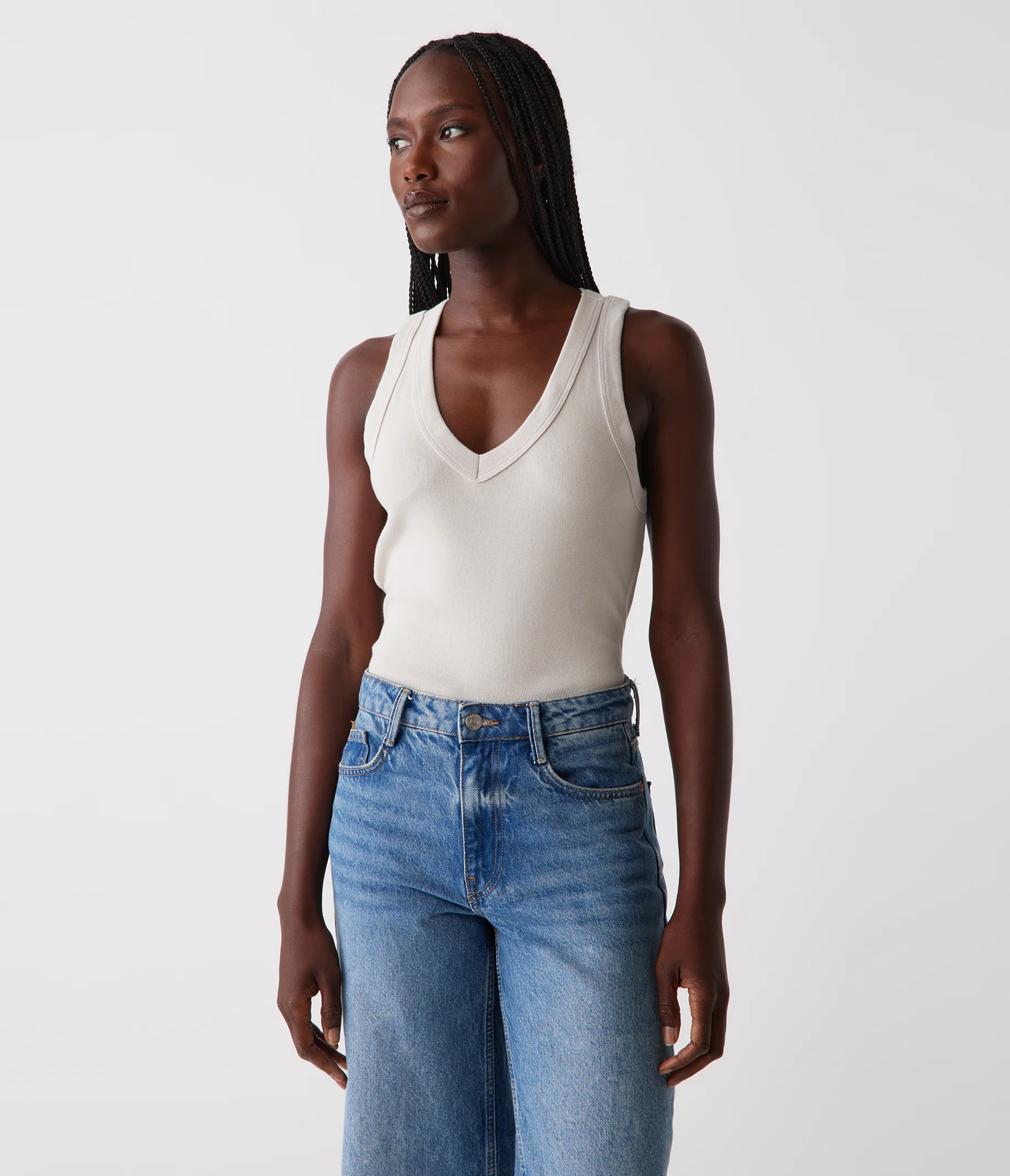 Maya V-Neck Tank - Image 57