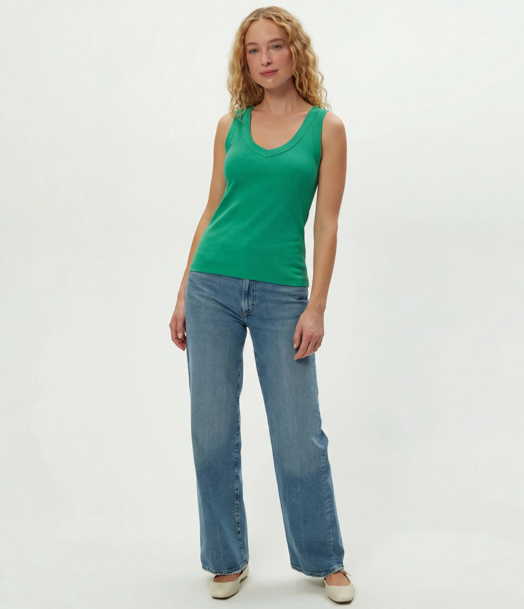 Maya V-Neck Tank - Image 66