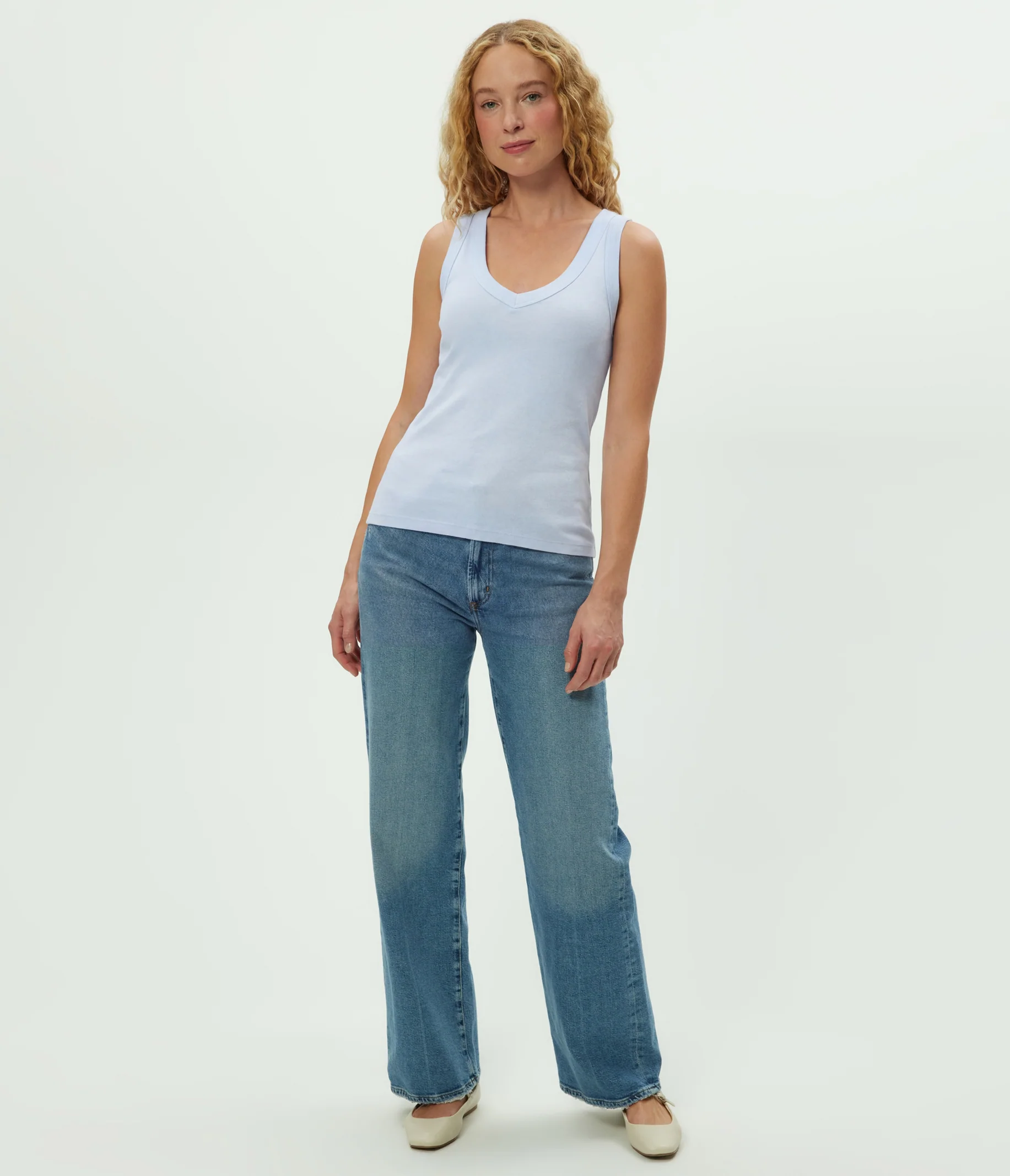 Maya V-Neck Tank - Image 70