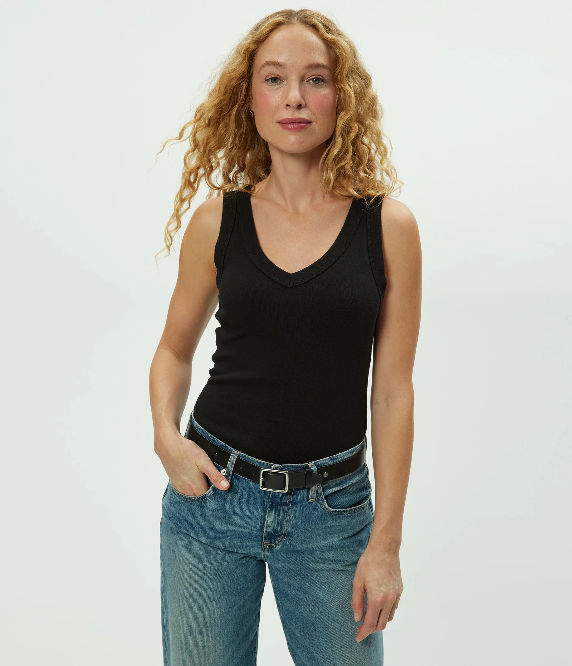 Maya V-Neck Tank - Image 77