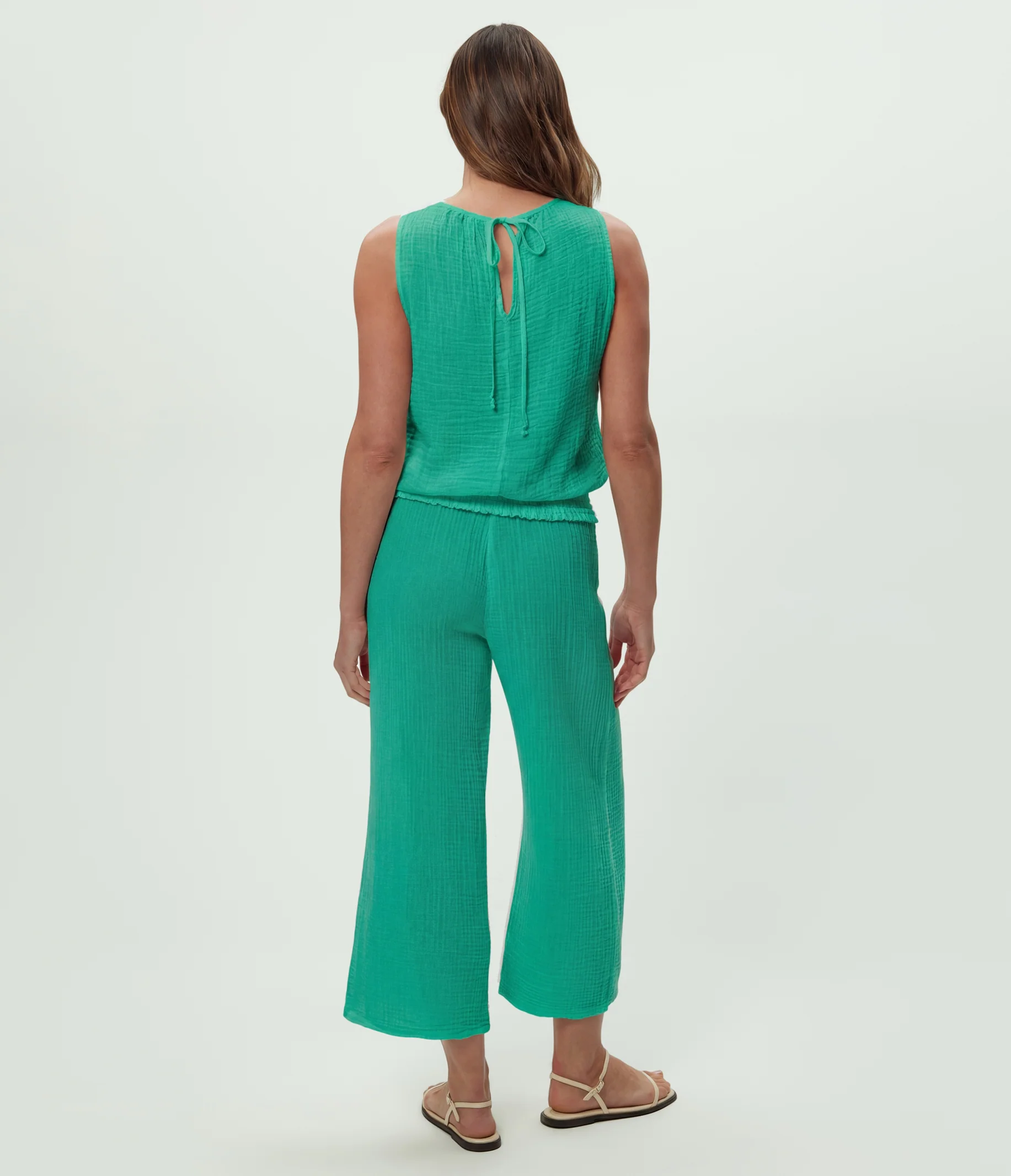 Medina Cropped Gauze Pant - Image 105