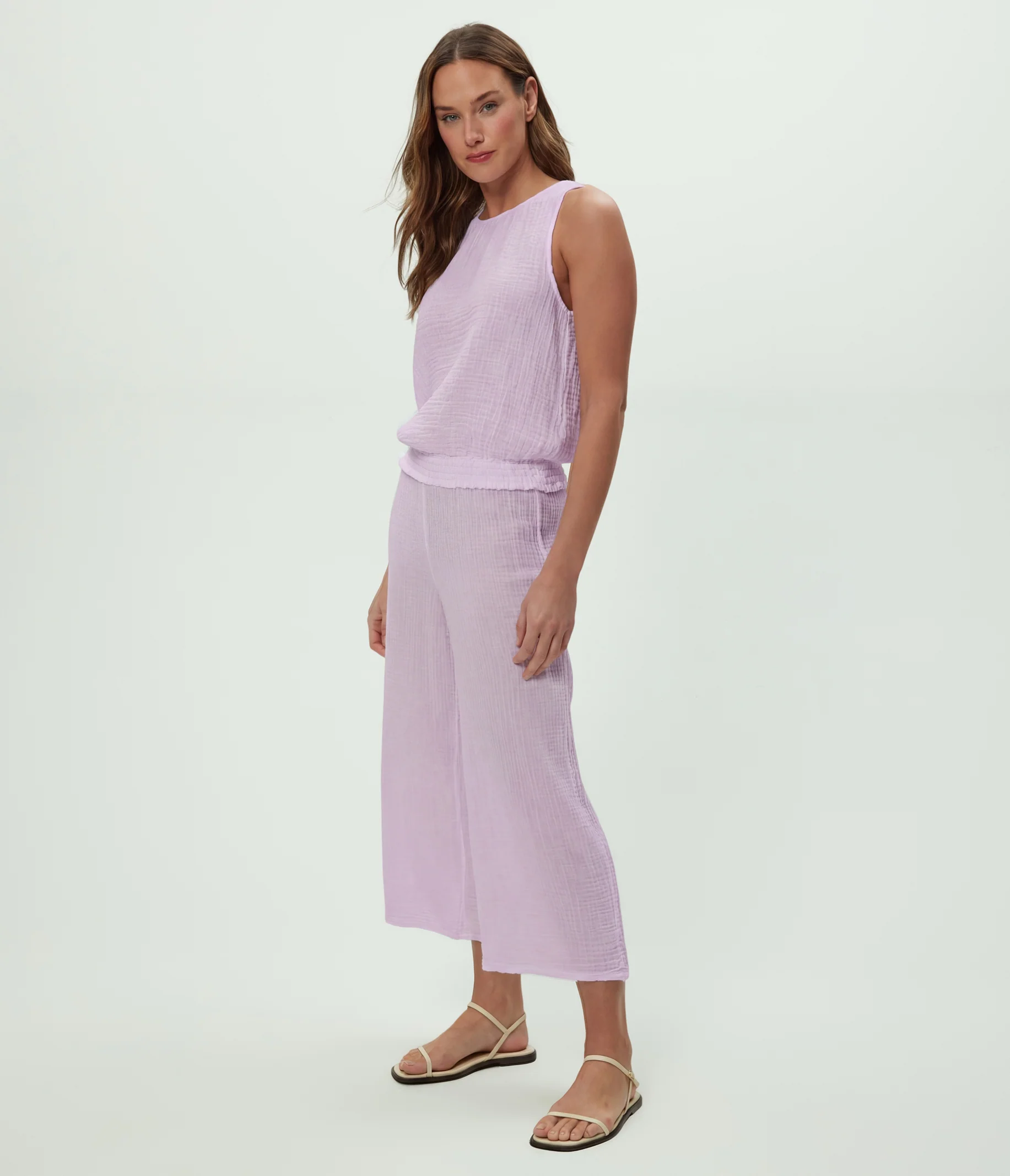 Medina Cropped Gauze Pant - Image 106