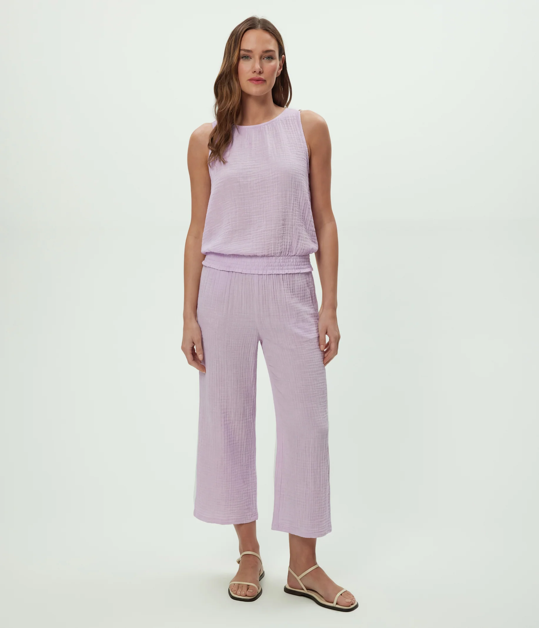 Medina Cropped Gauze Pant - Image 107