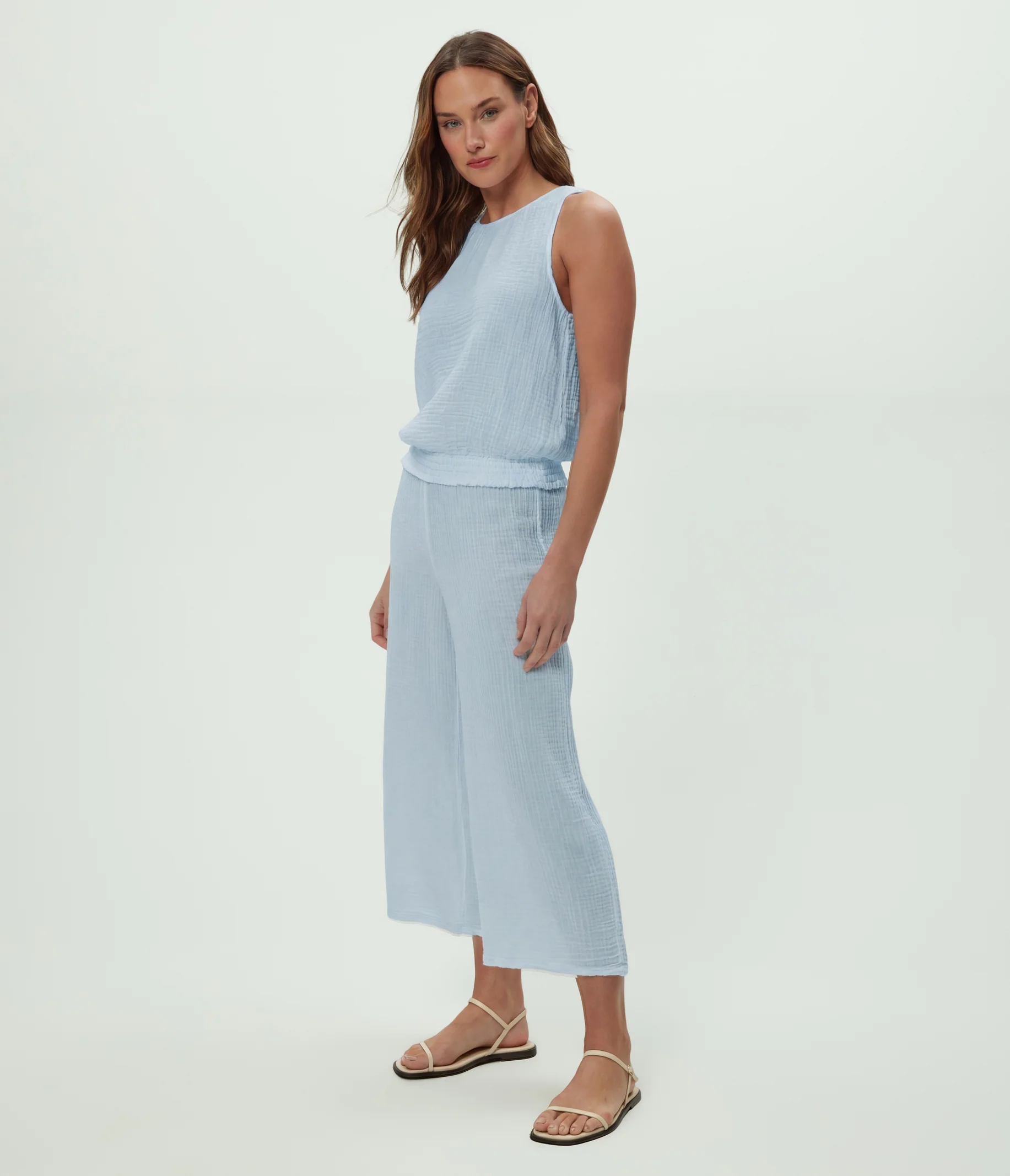 Medina Cropped Gauze Pant - Image 110