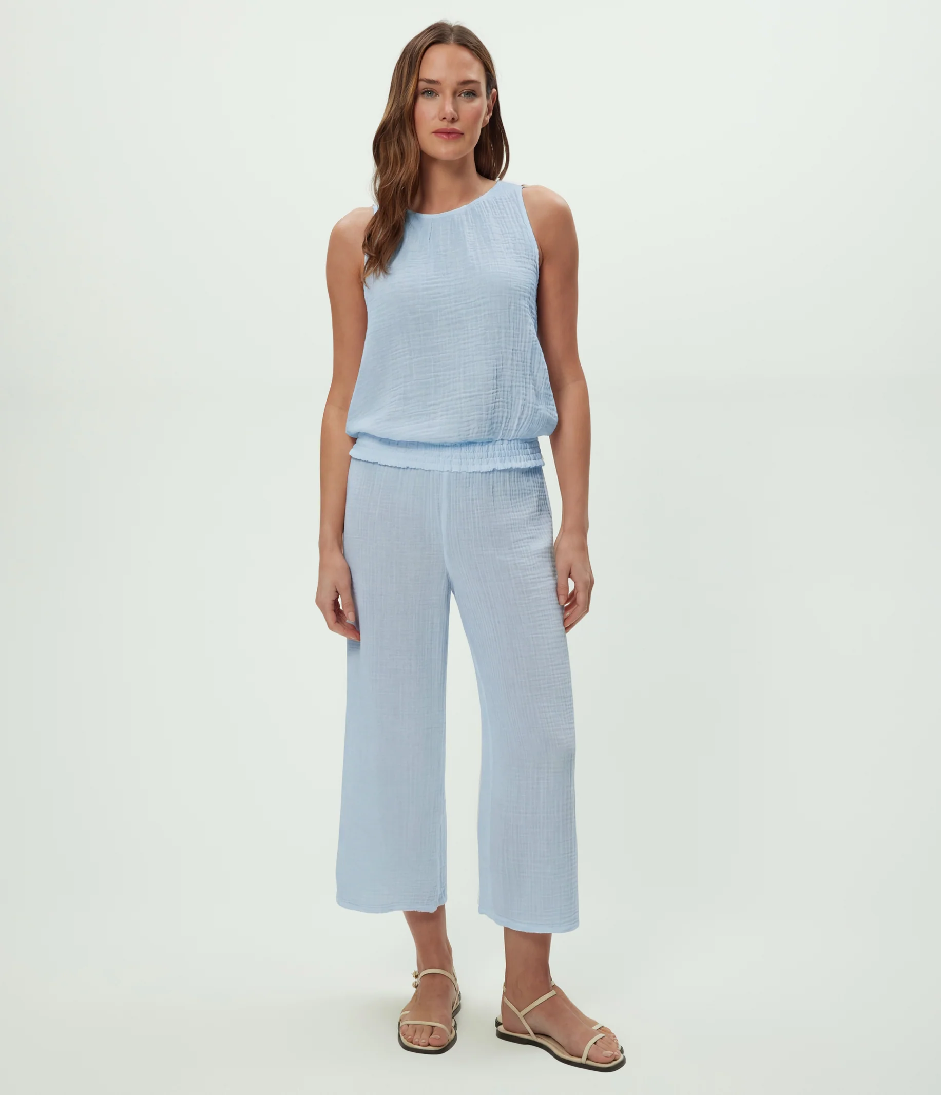 Medina Cropped Gauze Pant - Image 111