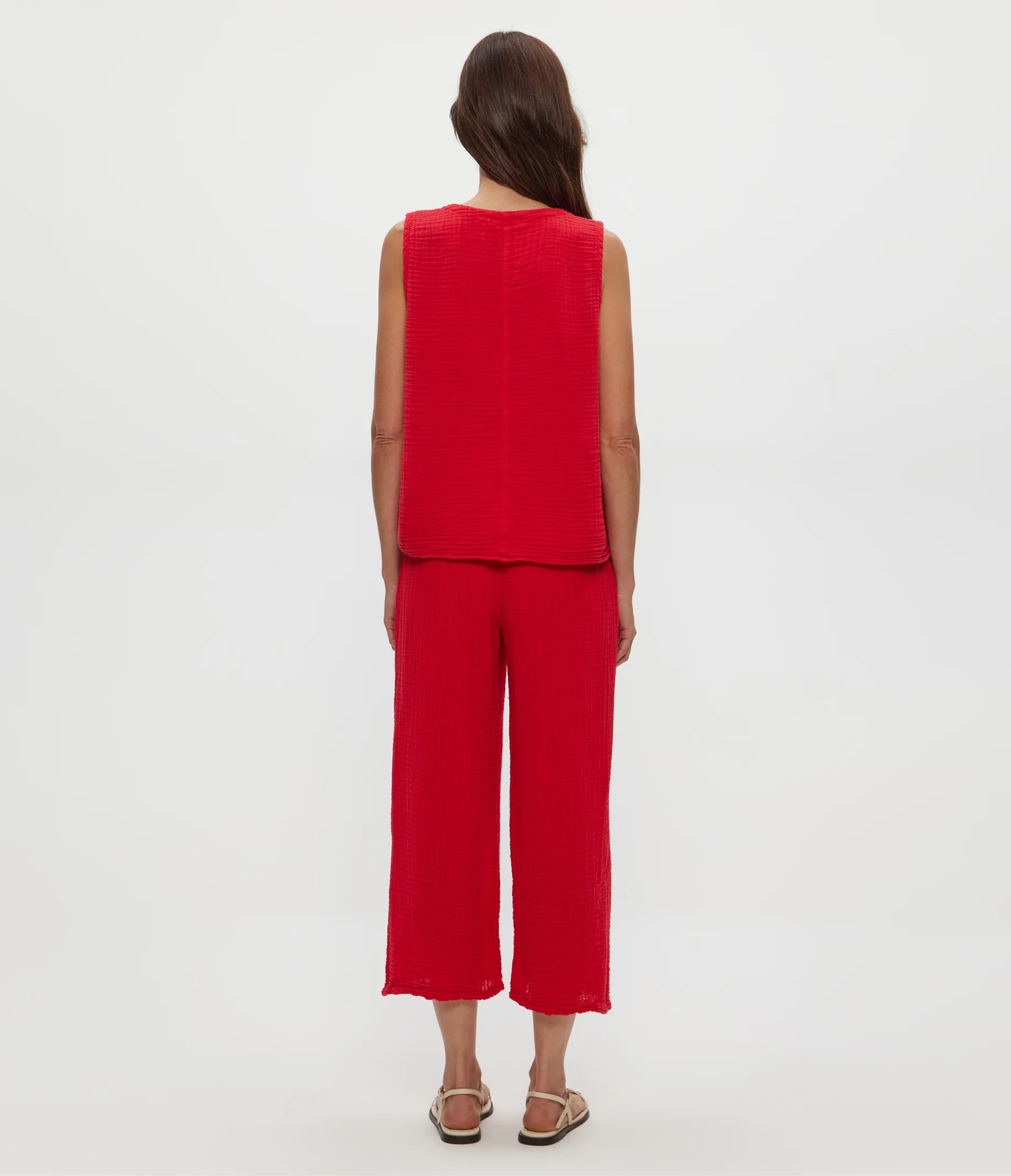Medina Cropped Gauze Pant - Image 52