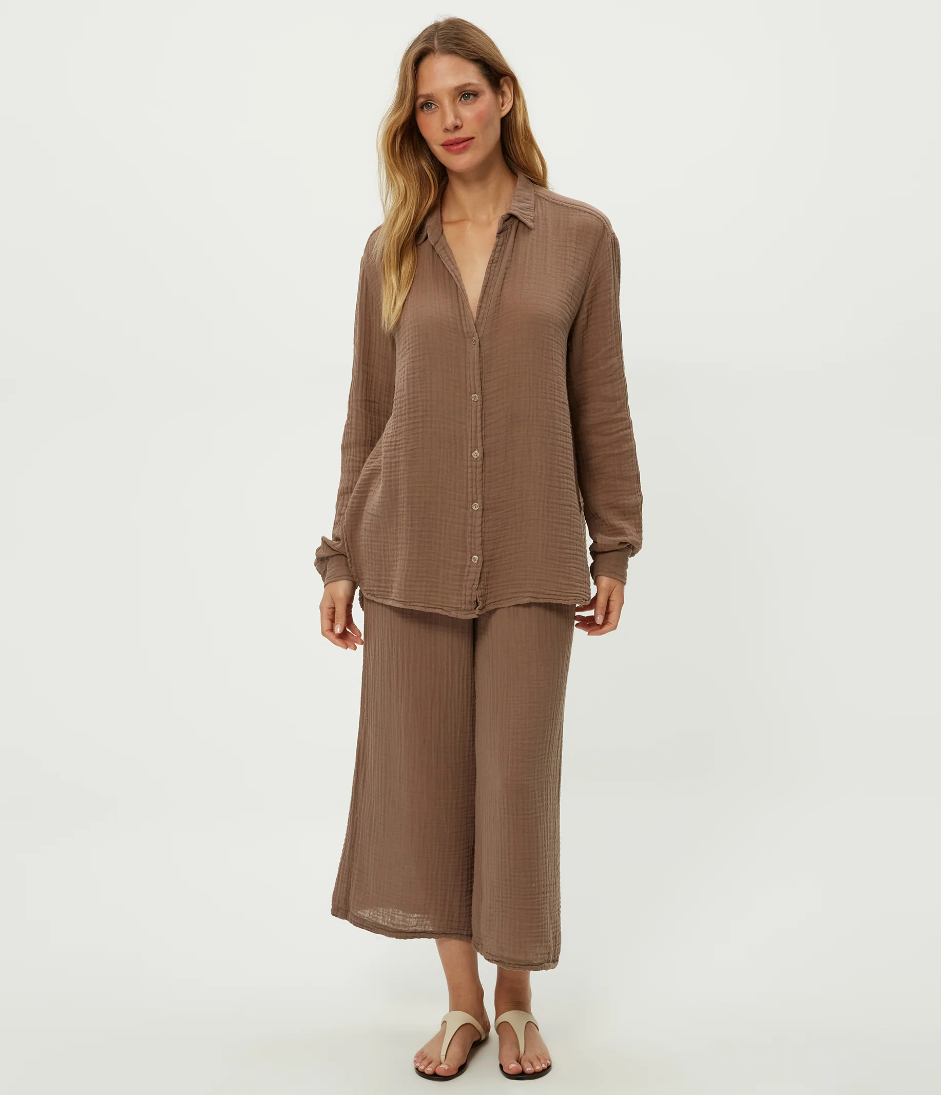 Medina Cropped Gauze Pant - Image 62