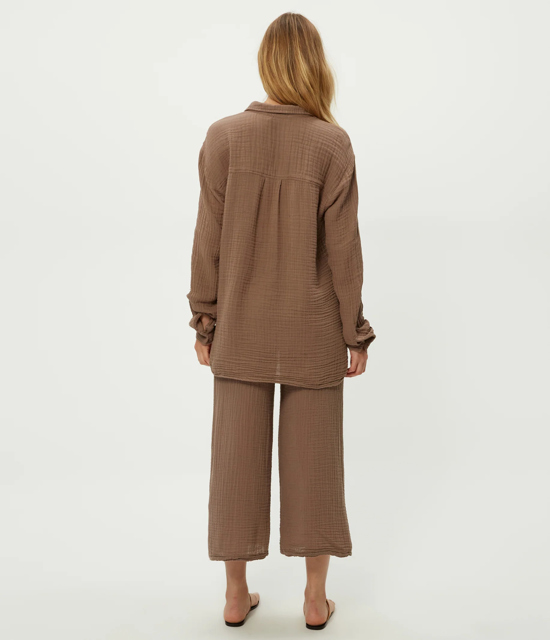 Medina Cropped Gauze Pant - Image 64
