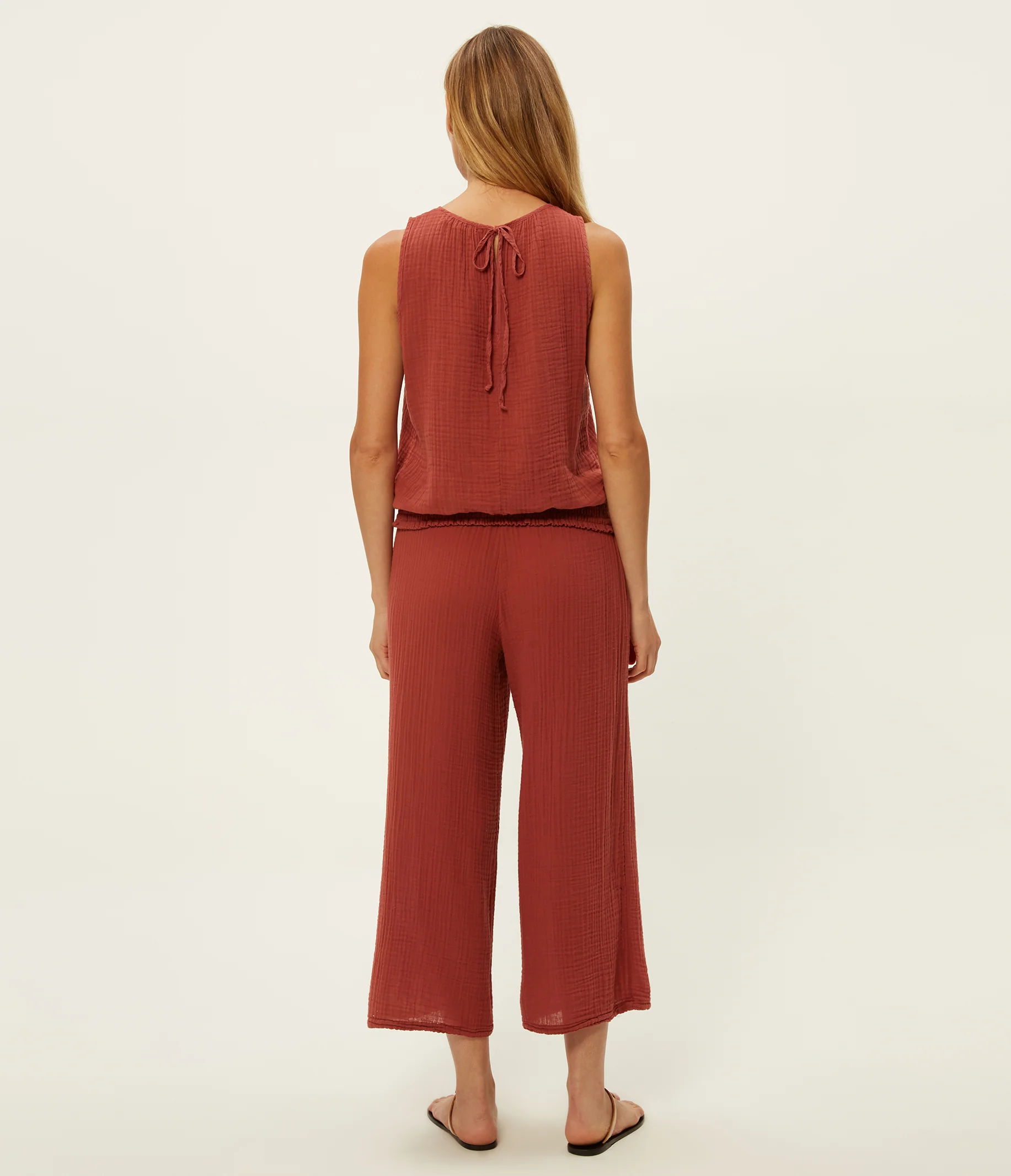 Medina Cropped Gauze Pant - Image 68