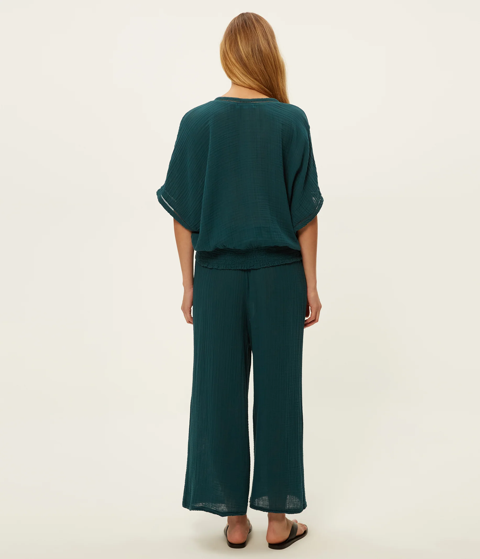 Medina Cropped Gauze Pant - Image 72