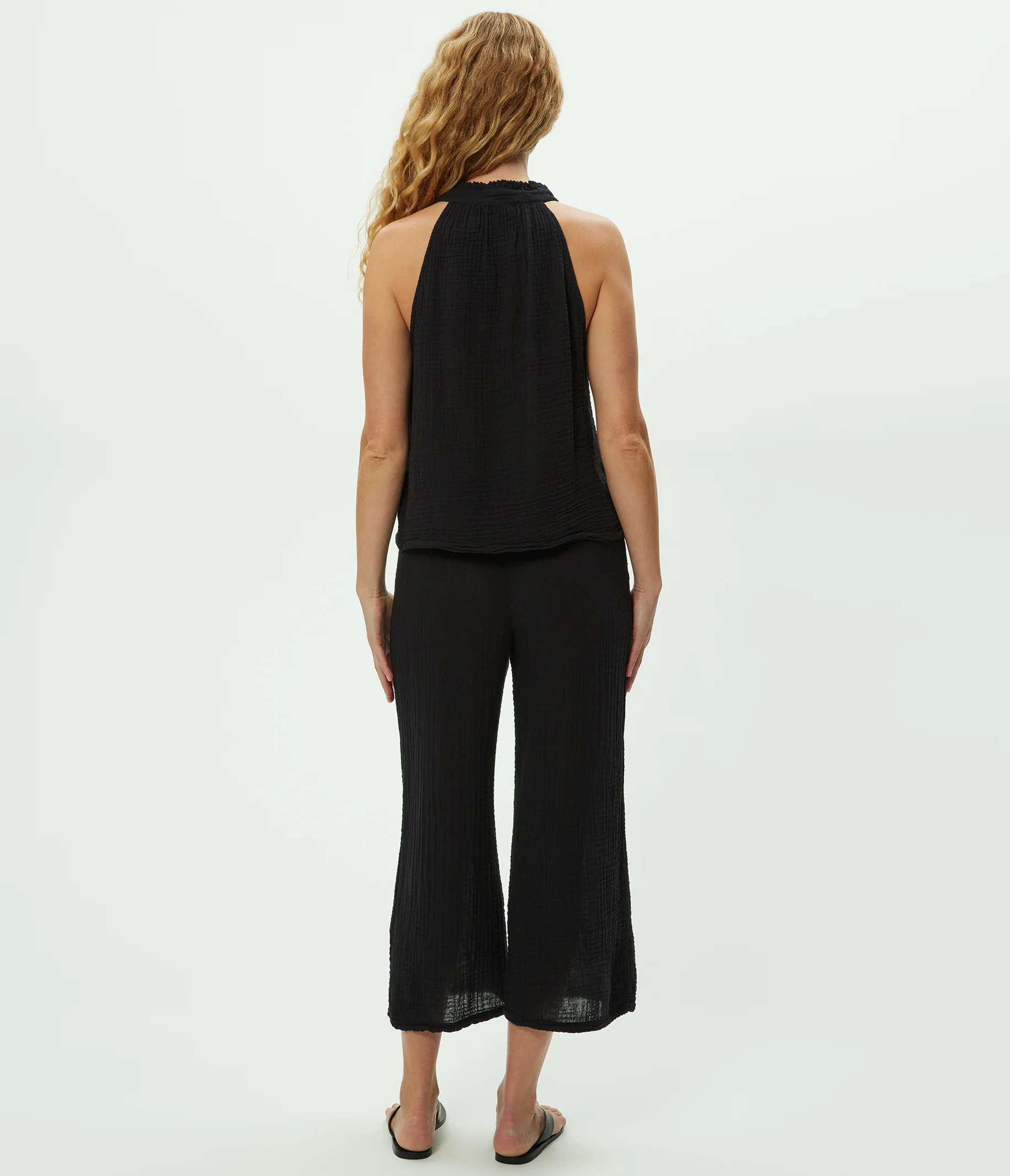 Medina Cropped Gauze Pant - Image 84