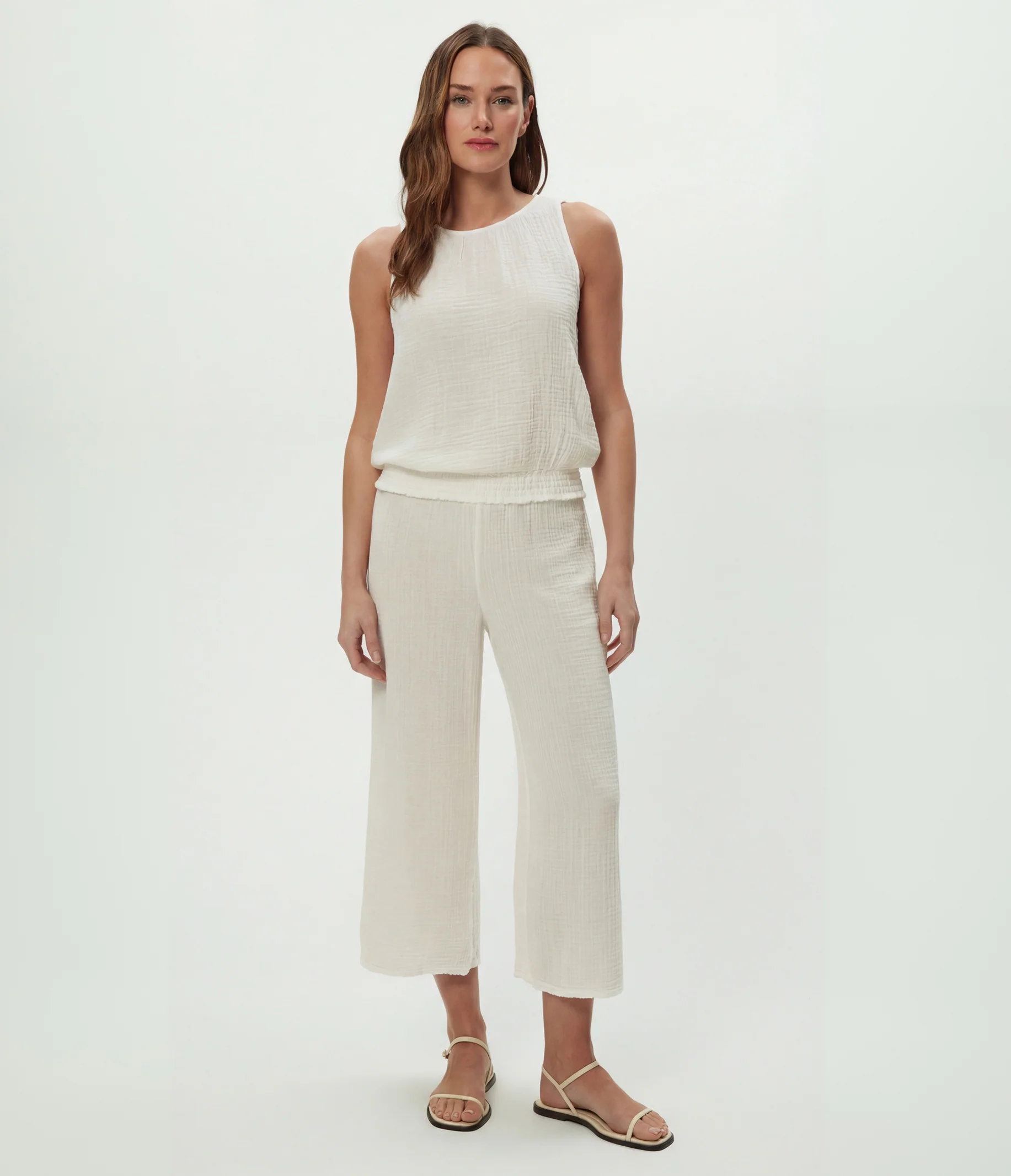 Medina Cropped Gauze Pant - Image 89