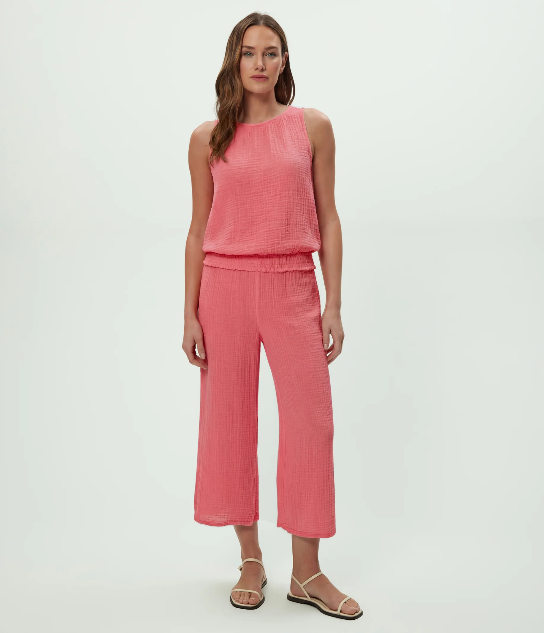 Medina Cropped Gauze Pant - Image 93