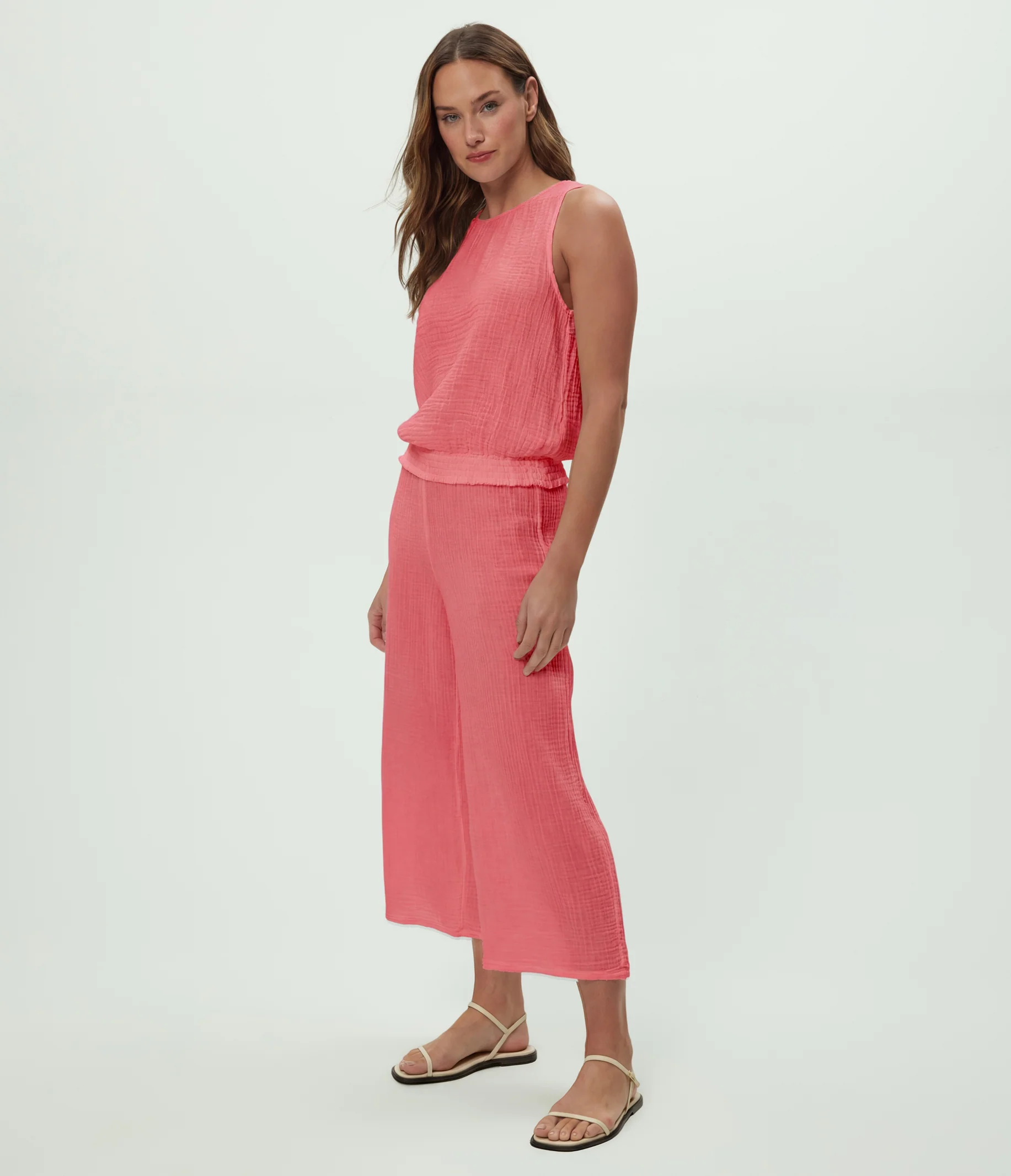 Medina Cropped Gauze Pant - Image 96