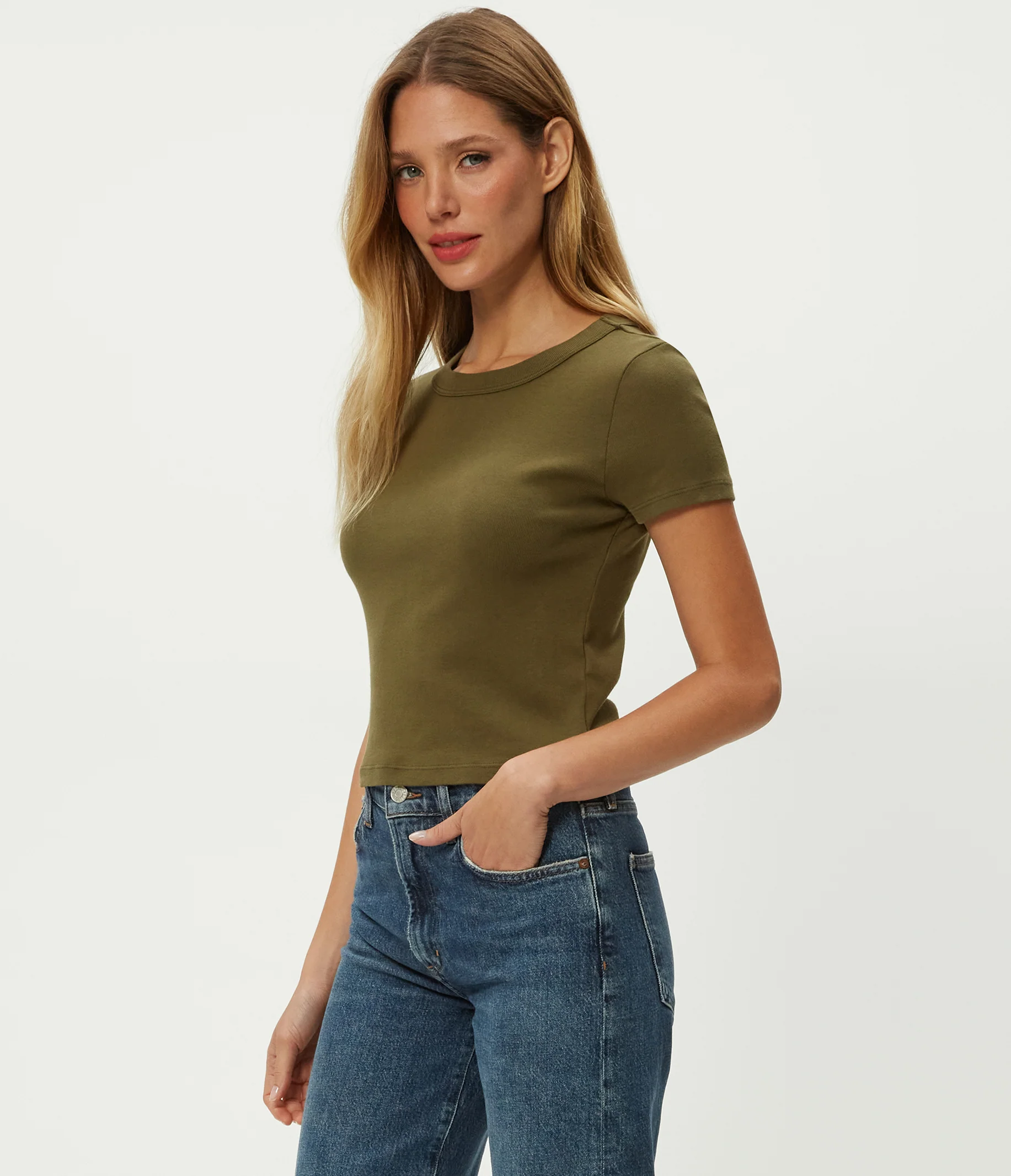 Mimi Cropped Tee - Image 11