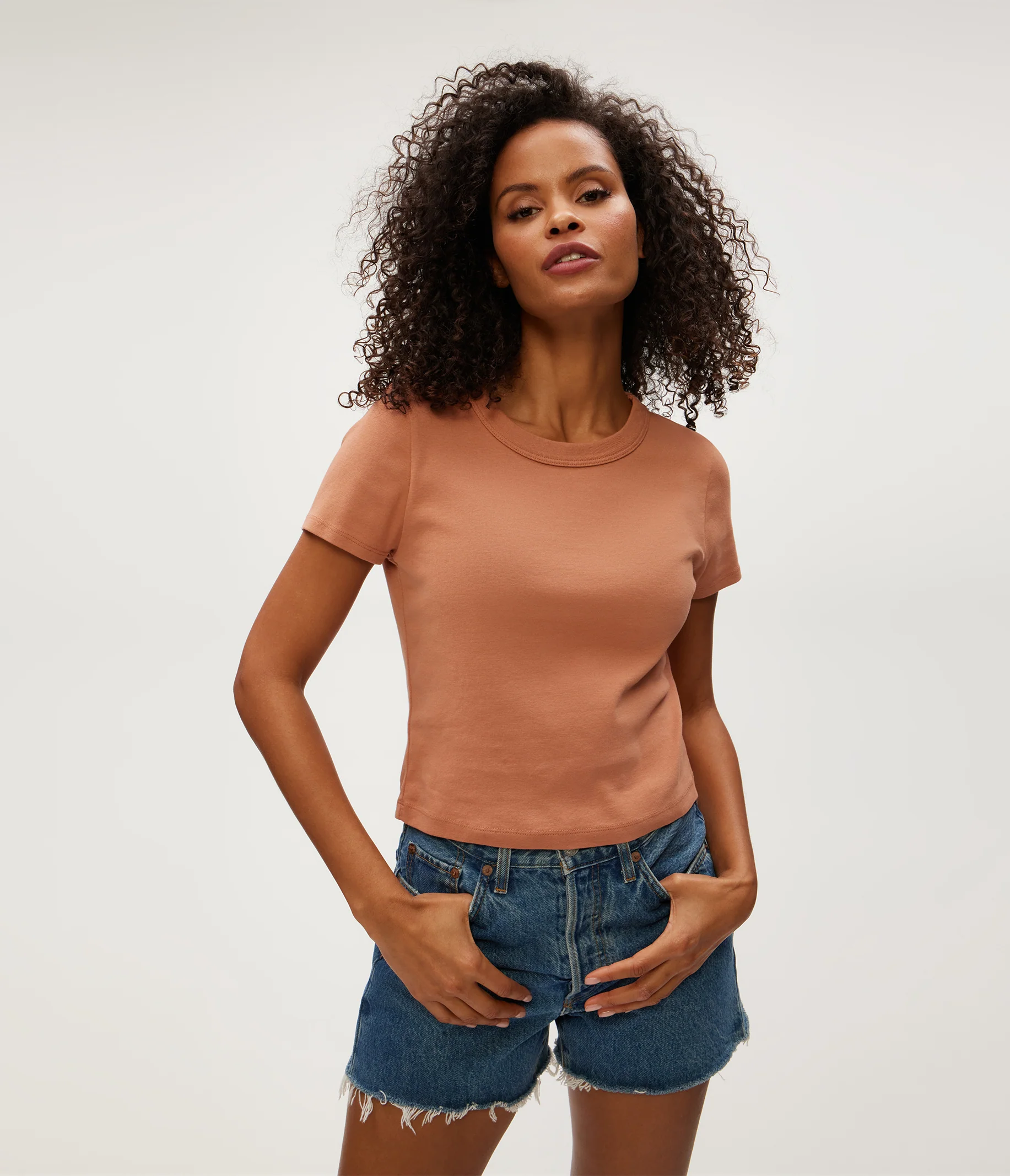 Mimi Cropped Tee - Image 37