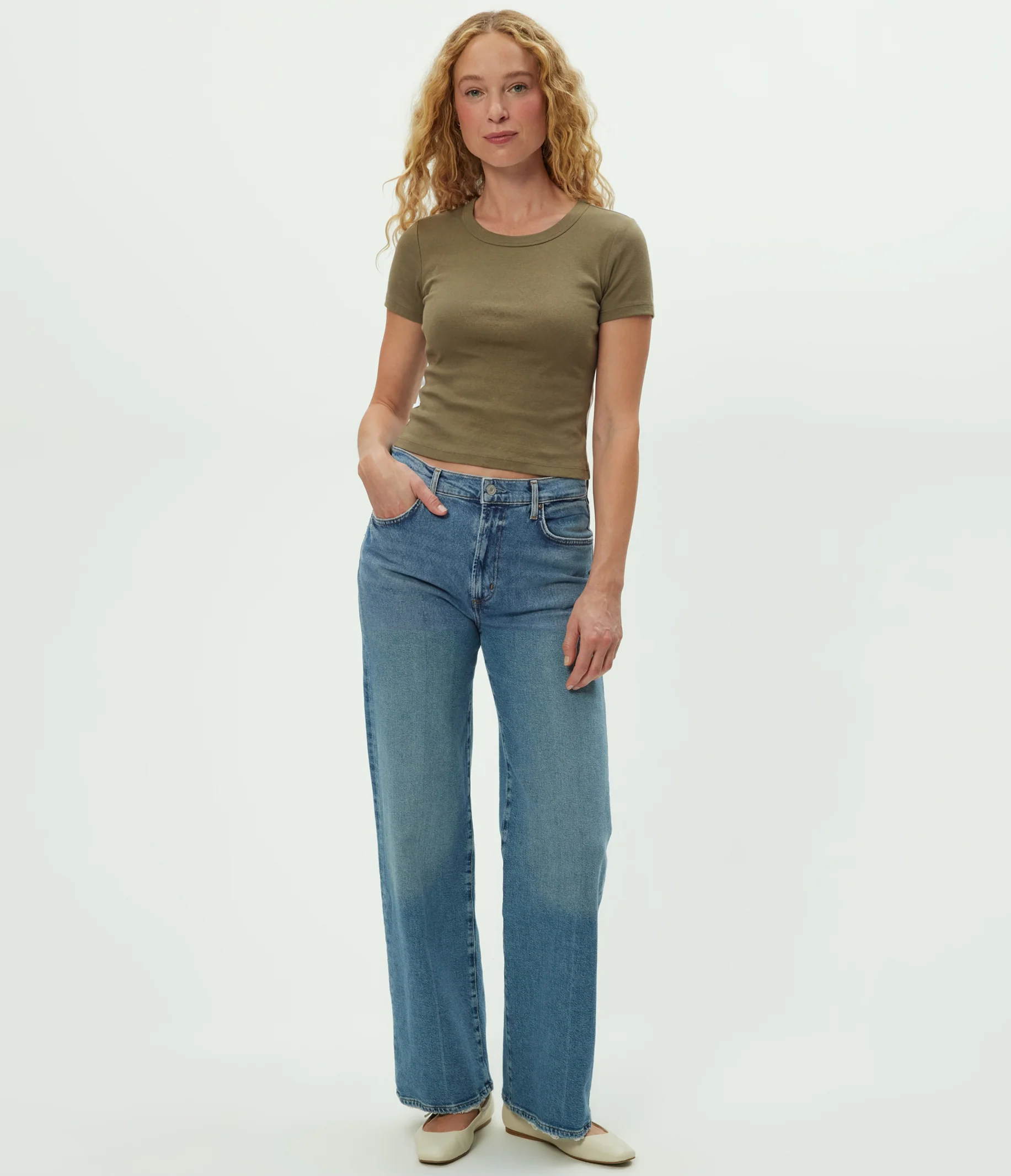 Mimi Cropped Tee - Image 7