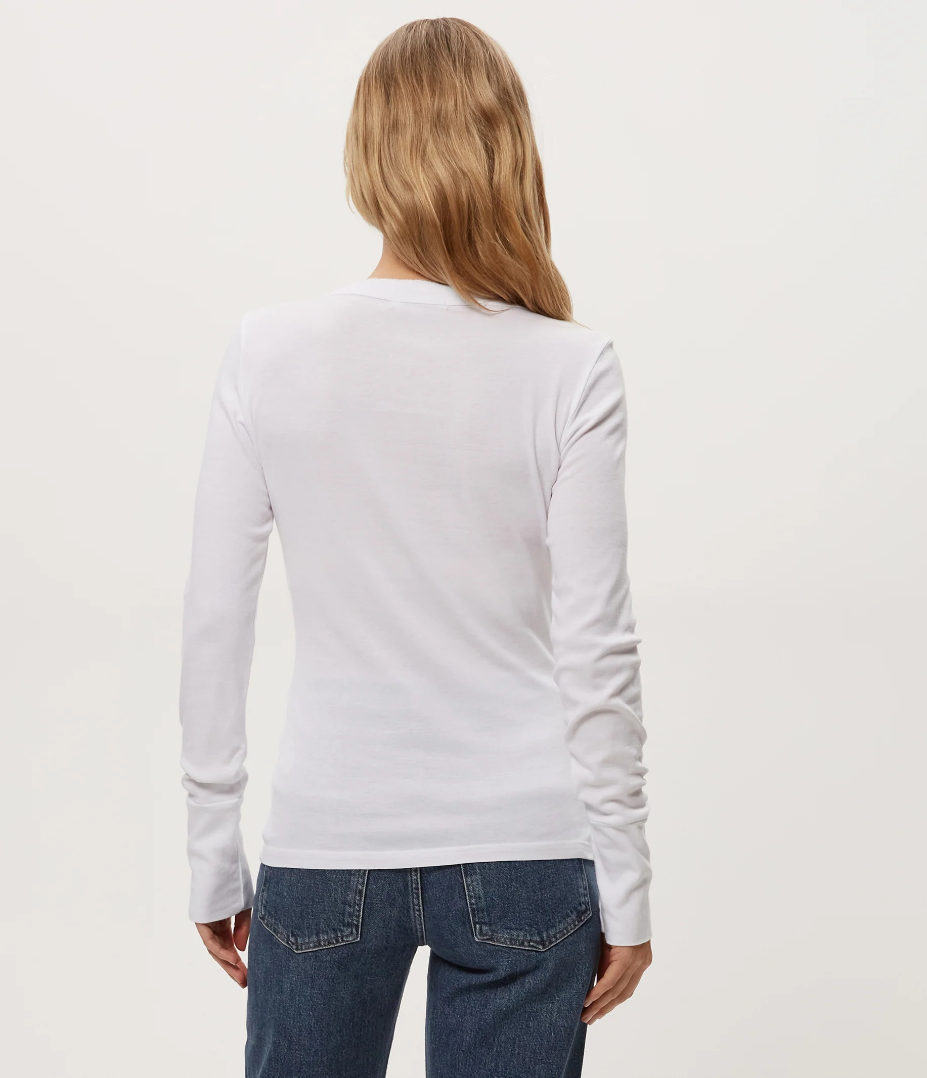 Molly Supima V-Neck Tee - Image 12