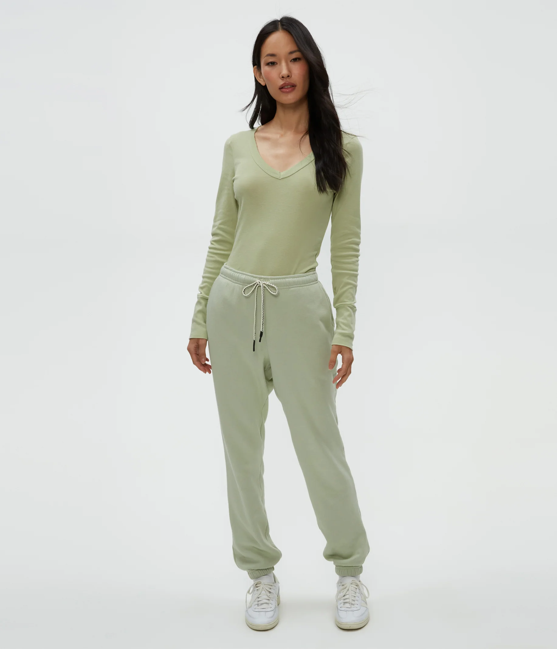 Molly Supima V-Neck Tee - Image 18