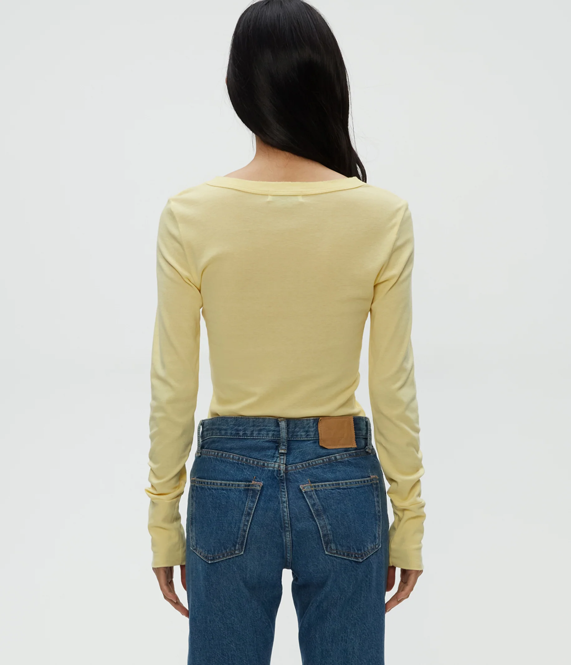 Molly Supima V-Neck Tee - Image 32