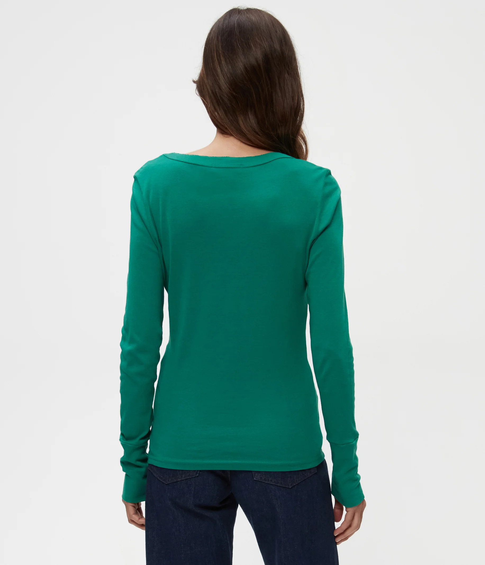 Molly Supima V-Neck Tee - Image 48