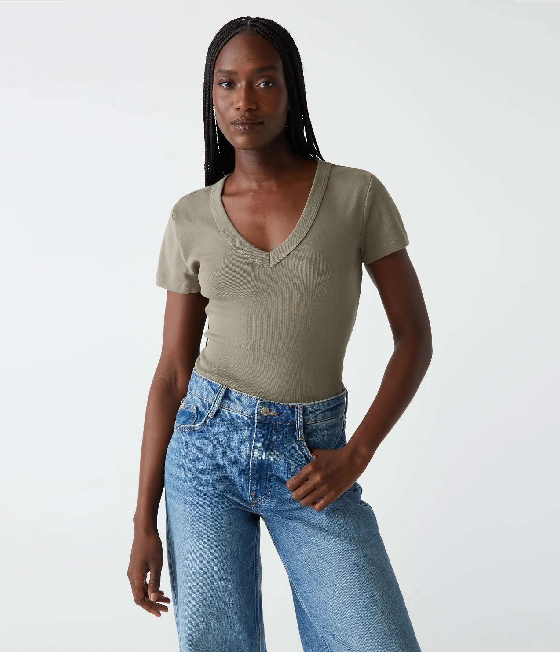 Nikki V-Neck Tee - Image 10