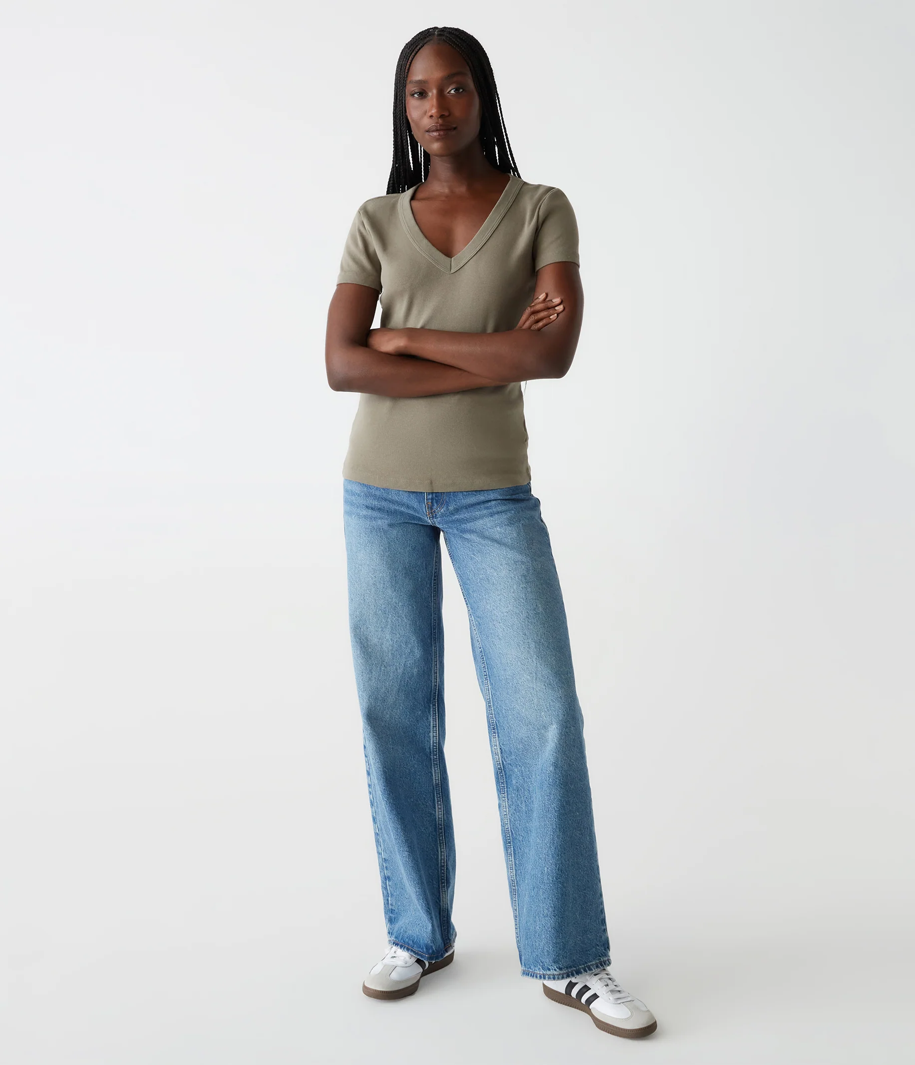 Nikki V-Neck Tee - Image 11