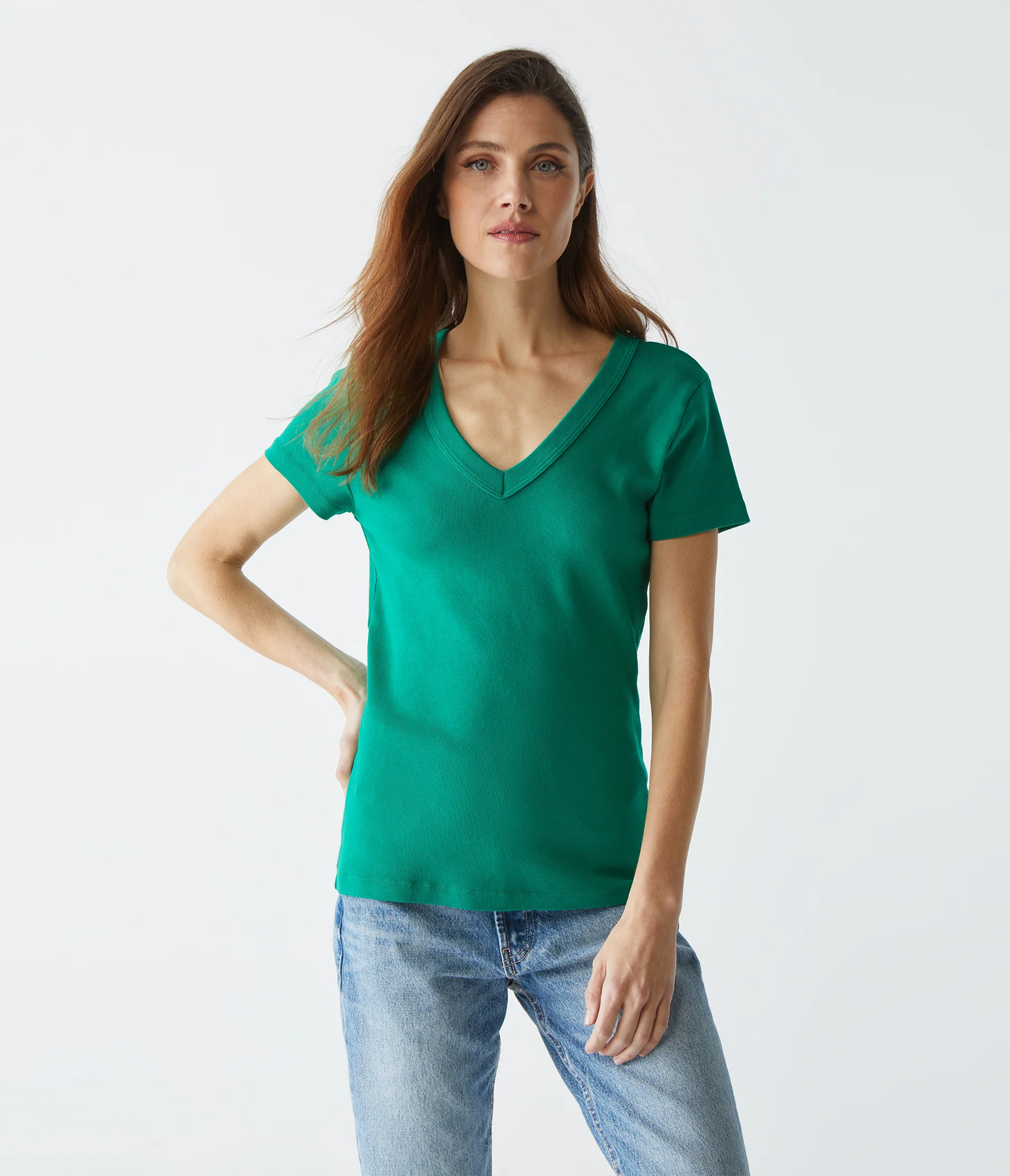Nikki V-Neck Tee - Image 14