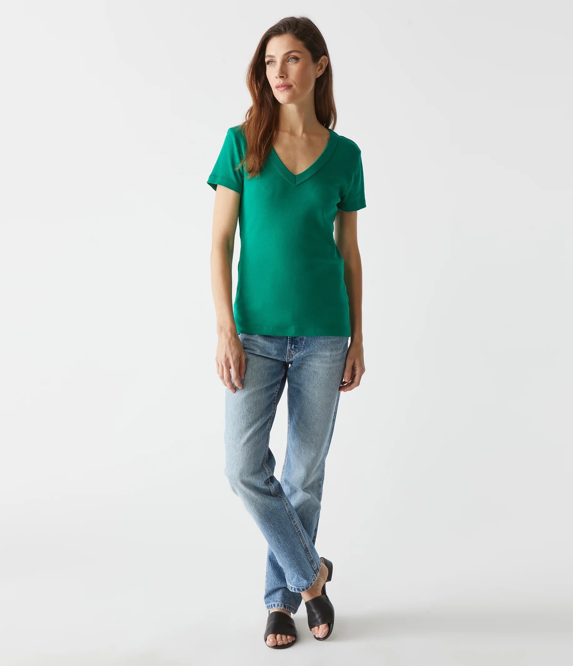 Nikki V-Neck Tee - Image 15