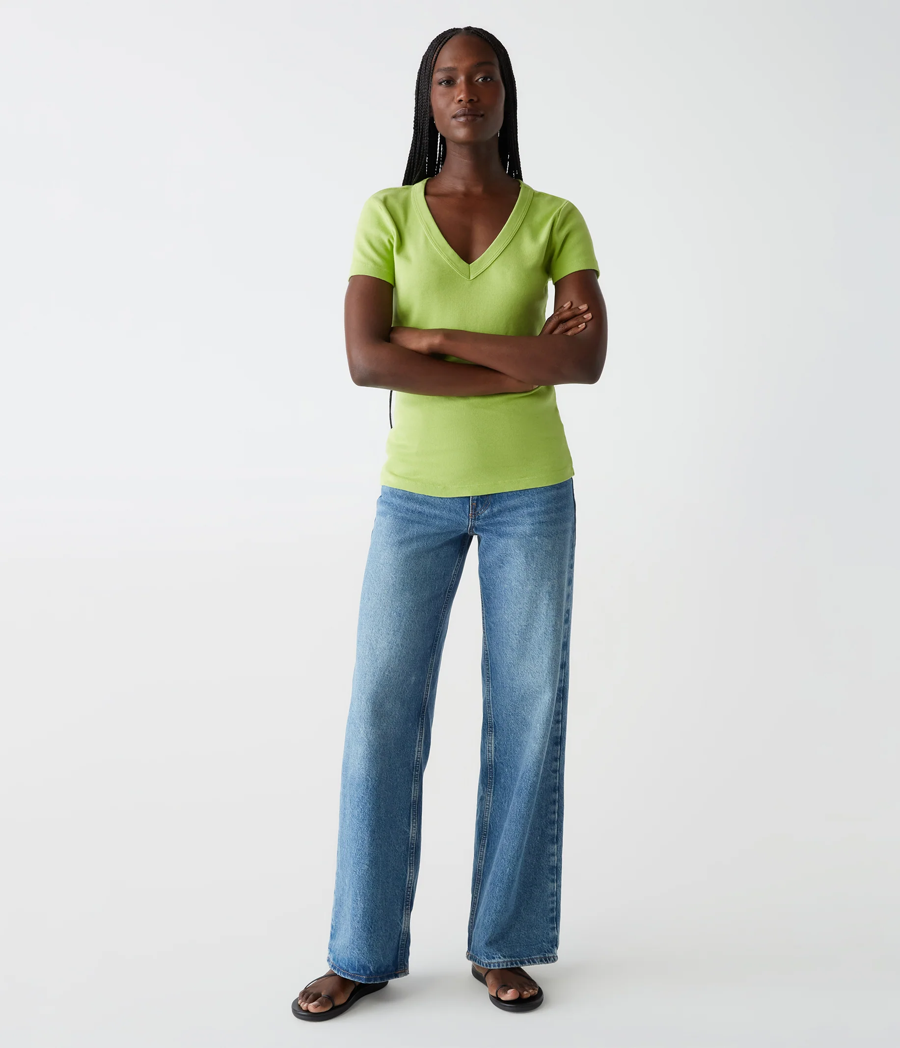 Nikki V-Neck Tee - Image 19